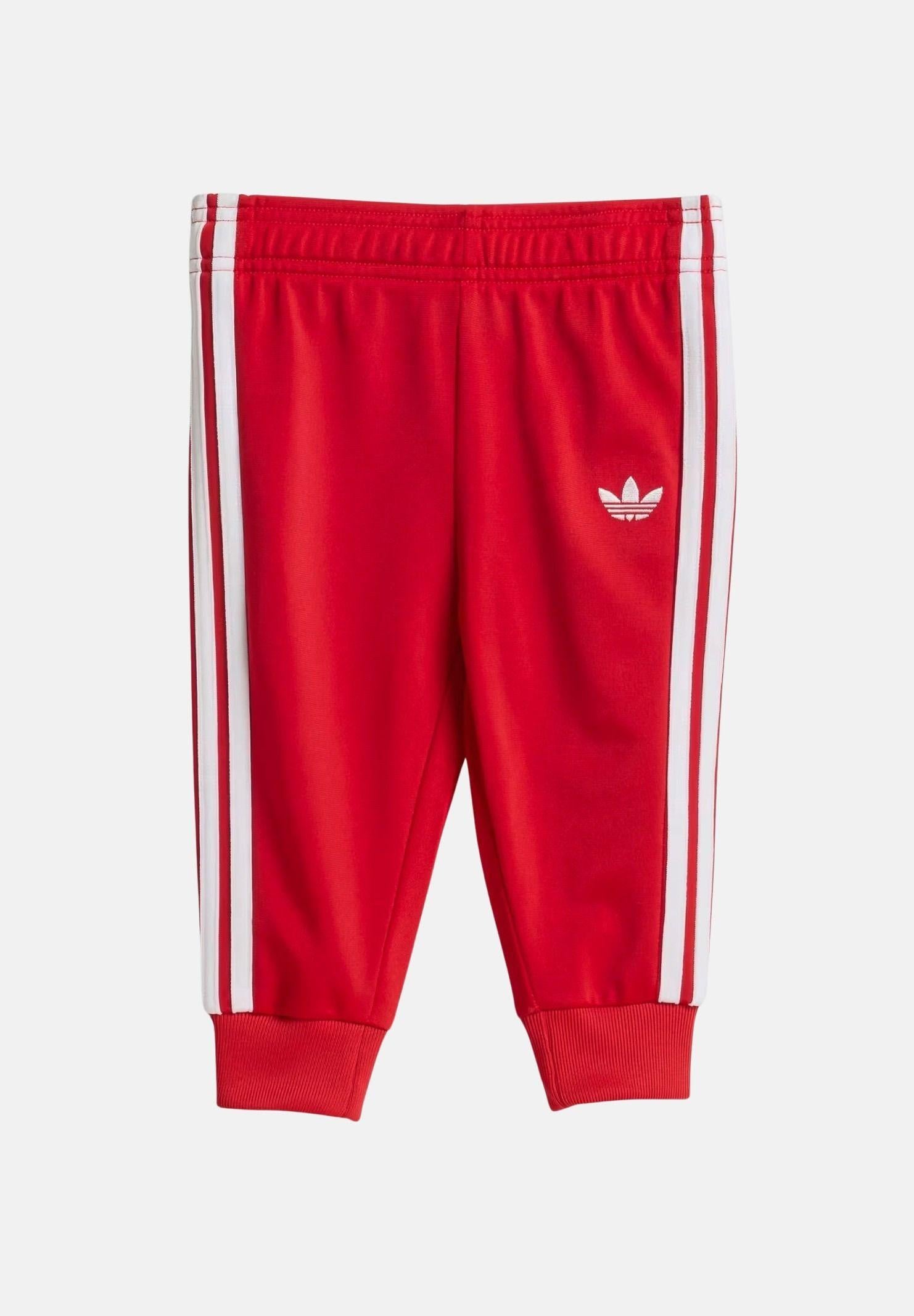 ADIDAS ORIGINALS Tuta SST rossa da neonato KD1028 . ADIDAS ORIGINALS