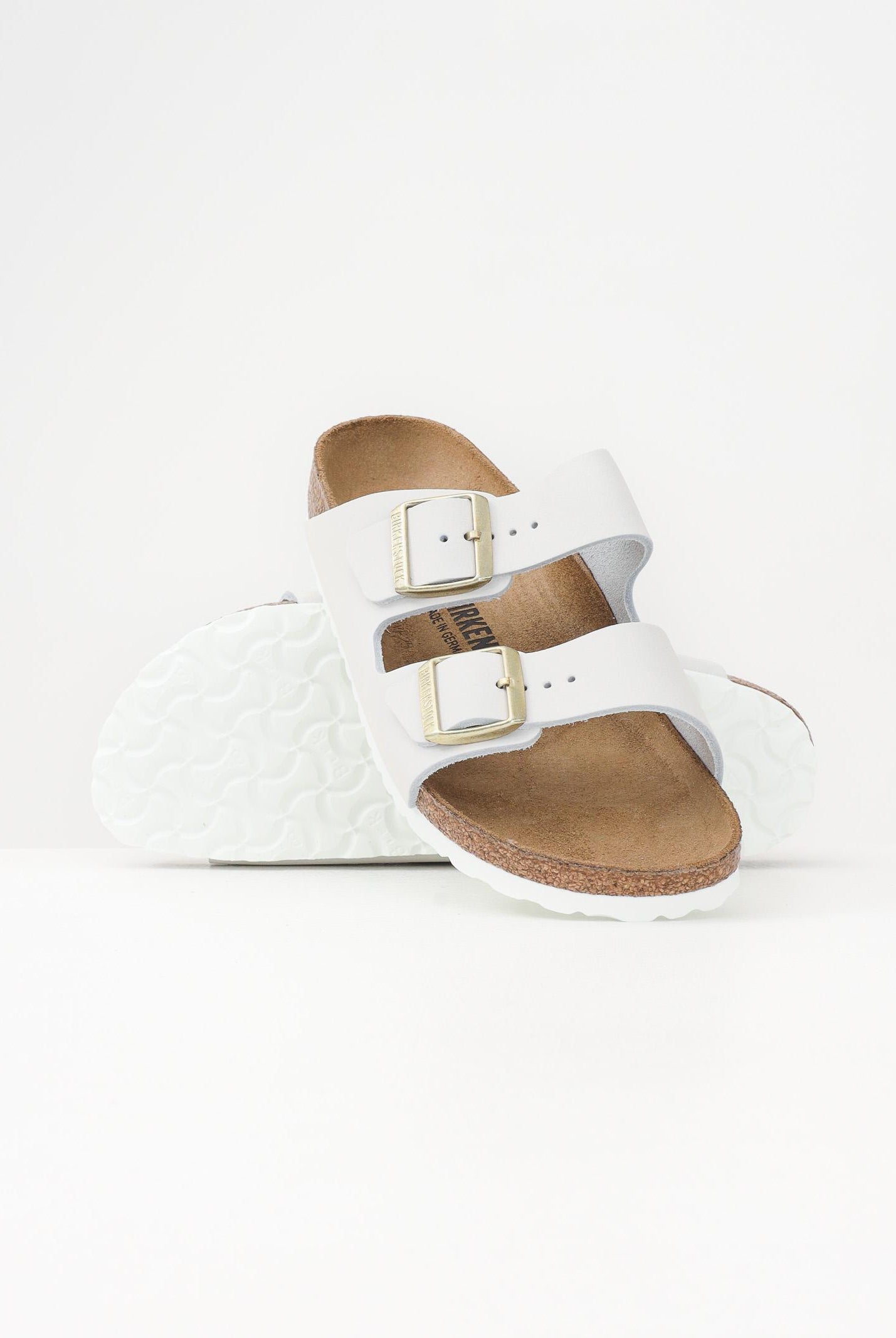 Ciabatte Arizona bianche da donna 1029475 BIRKENSTOCK