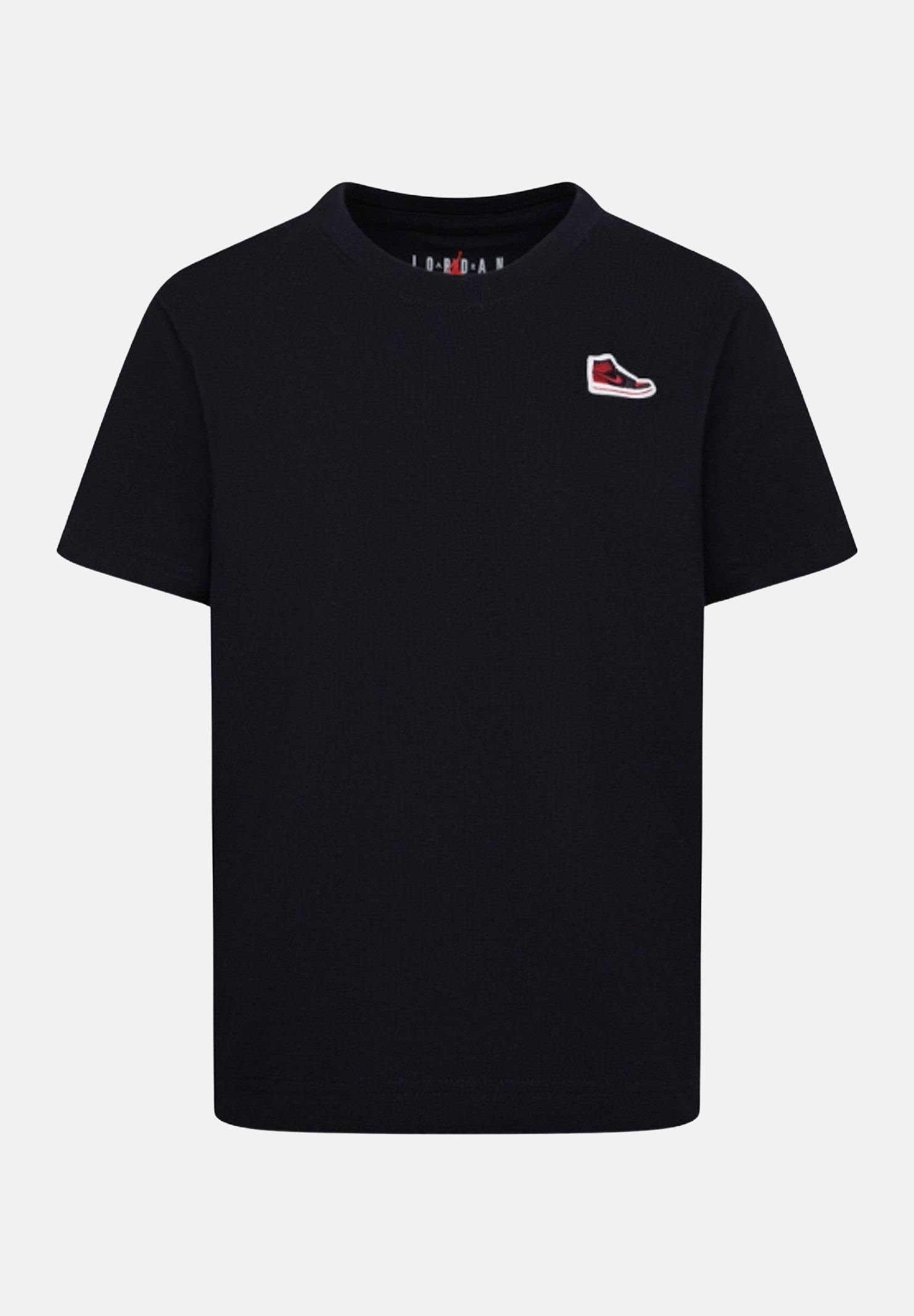 JORDAN T-shirt a manica corta Air Jordan 1 nera da bambino 95C899 023 JORDAN