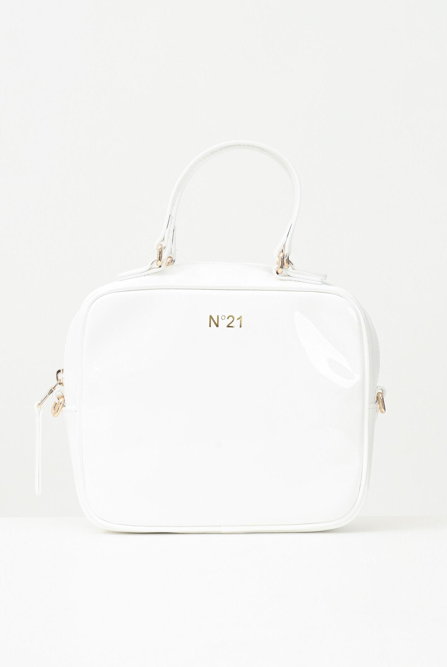 N21 Borsa a forma di cartella bianca da donna N2104PN0244 0N100 N21