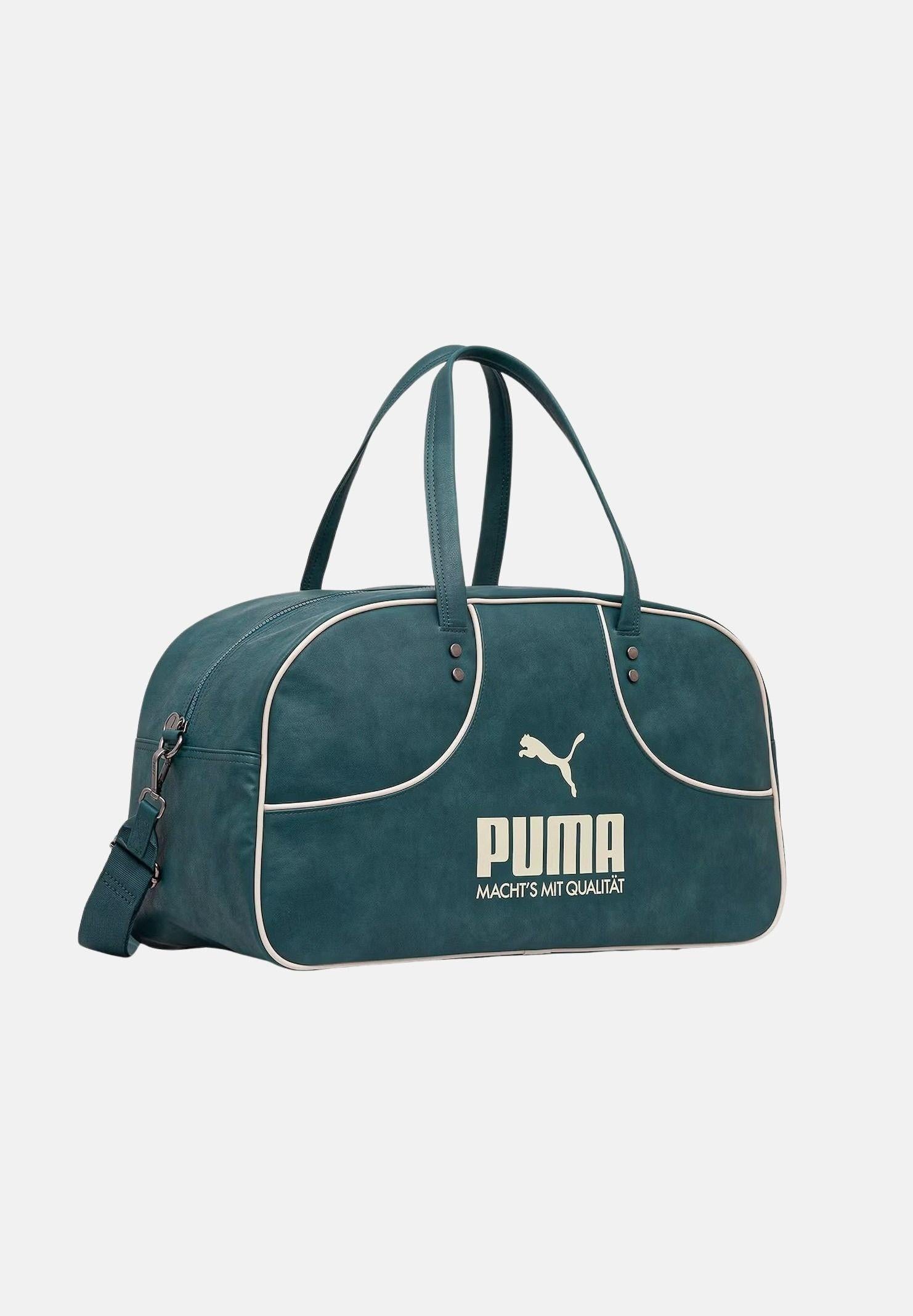 PUMA Borsone PUMA 1976 Archive verde per uomo e donna 092318 02 PUMA