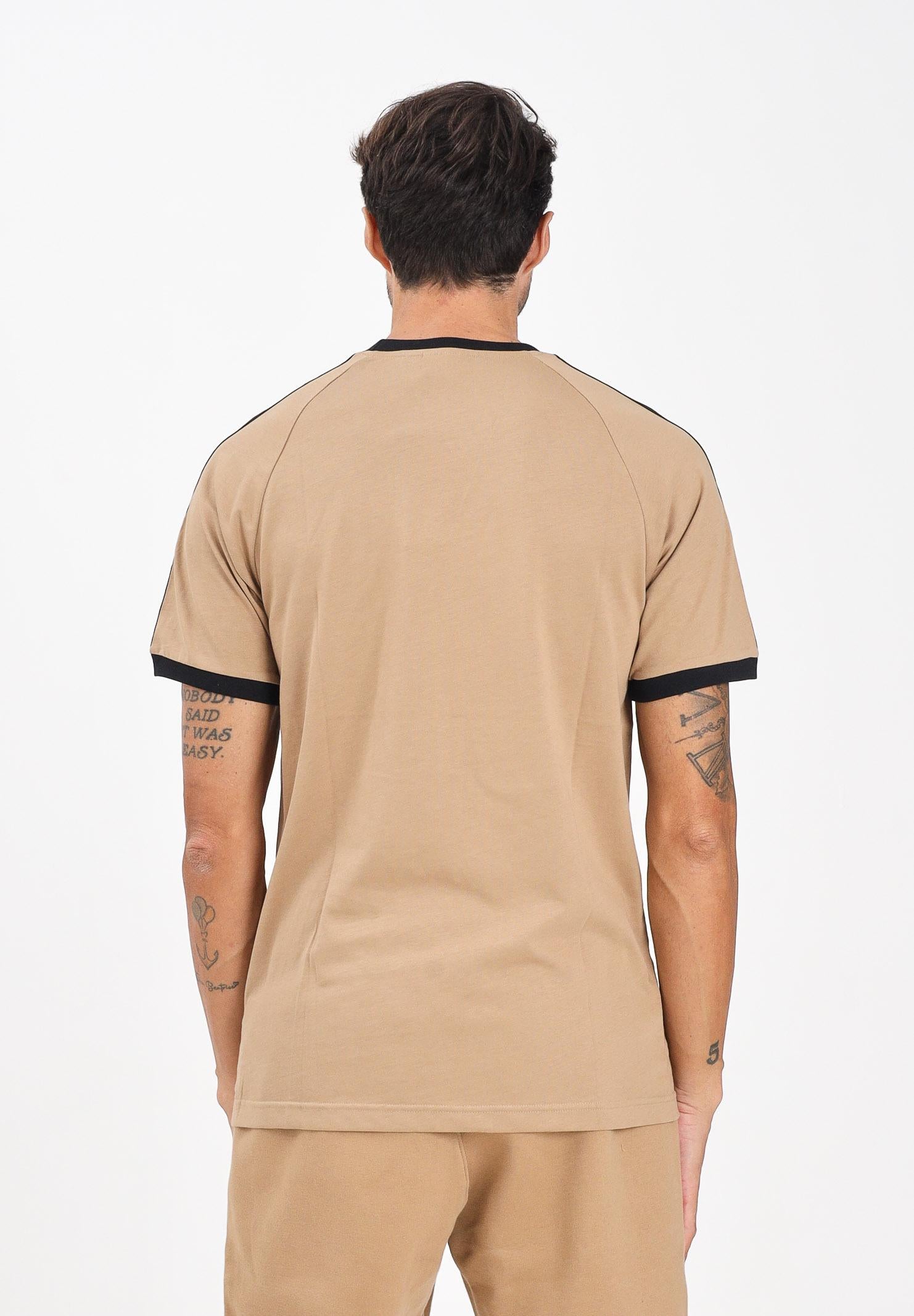 ADIDAS ORIGINALS T-shirt a manica corta adicolor Classics 3-Stripes beige da uomo JY1370 . ADIDAS ORIGINALS