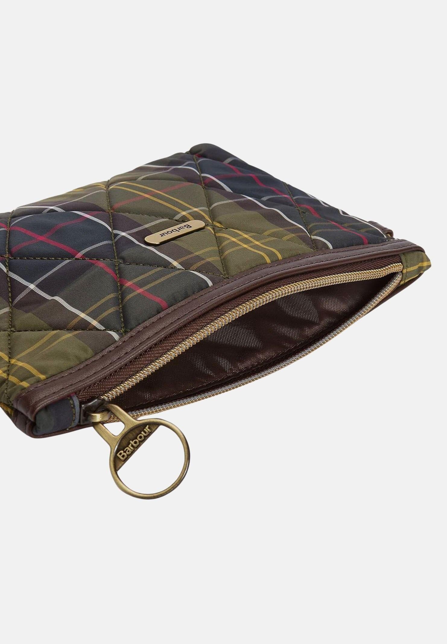 BARBOUR Shopper Wetherham tartan nei toni del verde e blu da donna 261-LBA0344 OL71 BARBOUR