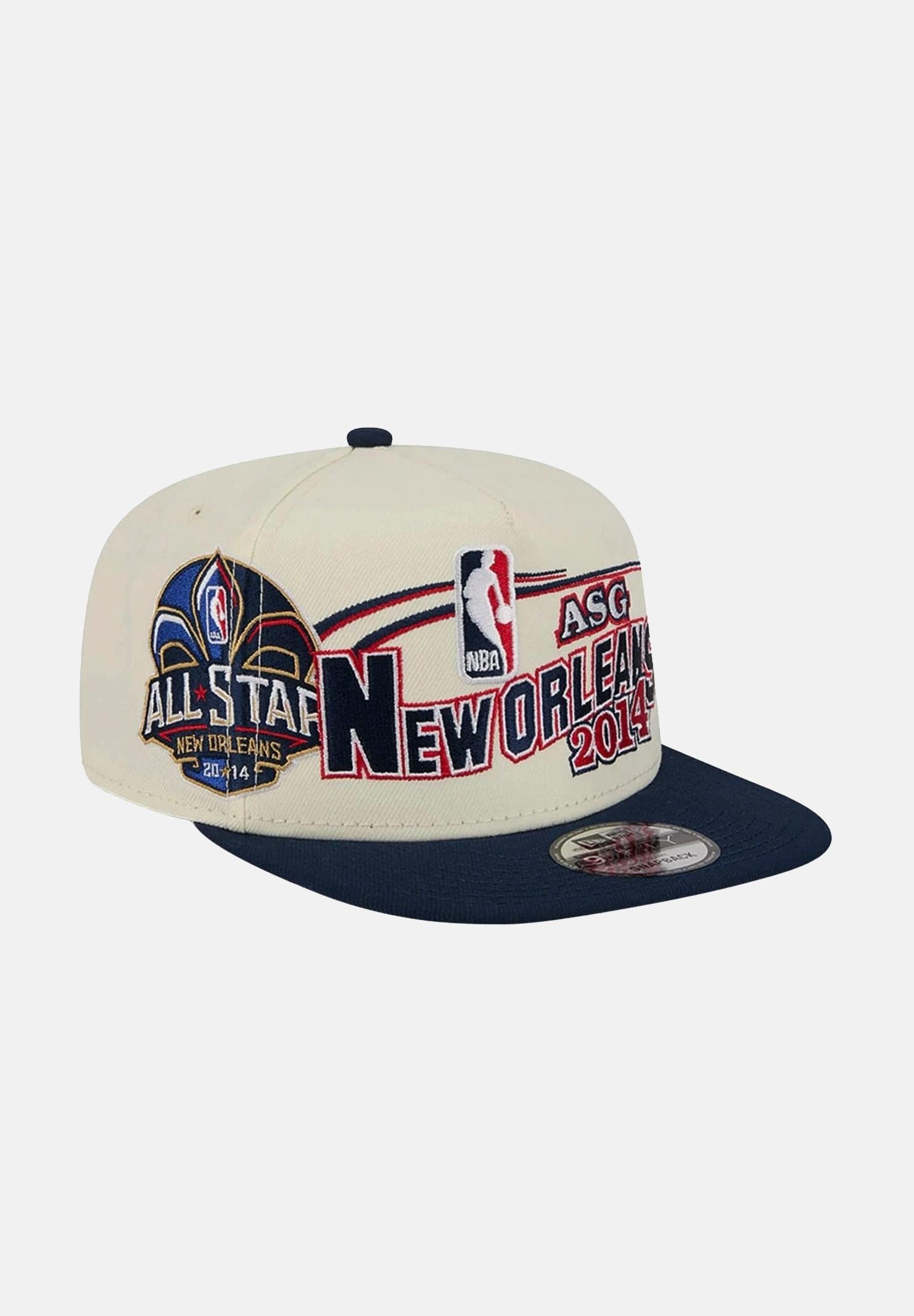NEW ERA Cappello con visiera 9FIFTY A-Frame New Orleans Pelicans NBA Hardwood Classic All Star Game panna uomo e donna 60856474 . NEW ERA
