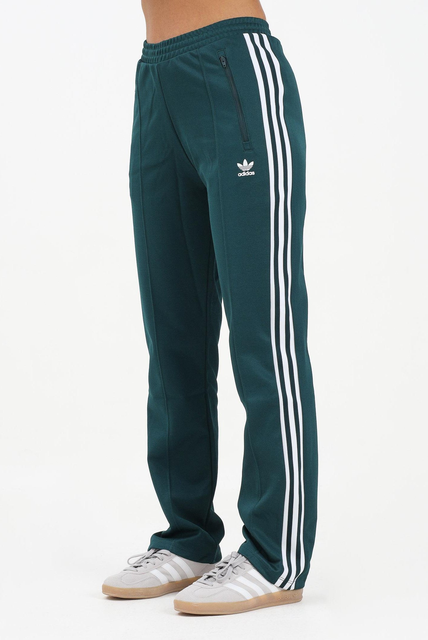 ADIDAS ORIGINALS Pantalone sportivo Beckenbauer verde da donna JV7395 . ADIDAS ORIGINALS