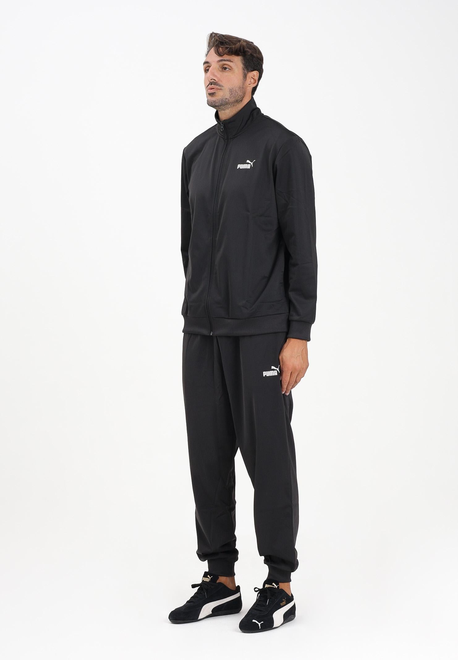 PUMA Tuta Essentials Poly nera da uomo 684847 01 PUMA