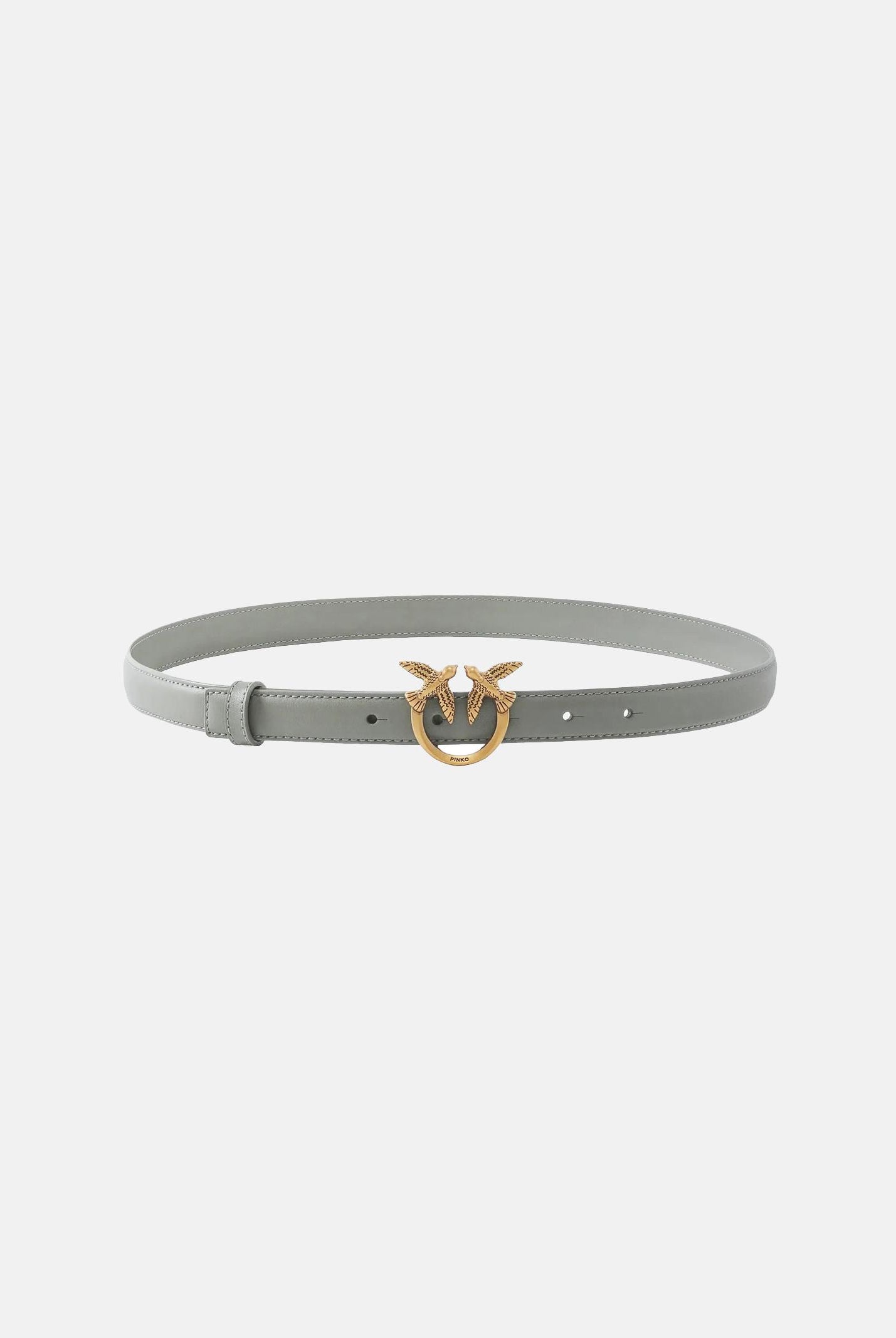 PINKO Cintura Love Birds grigio perla da donna 100125A0F1 K32Q PINKO