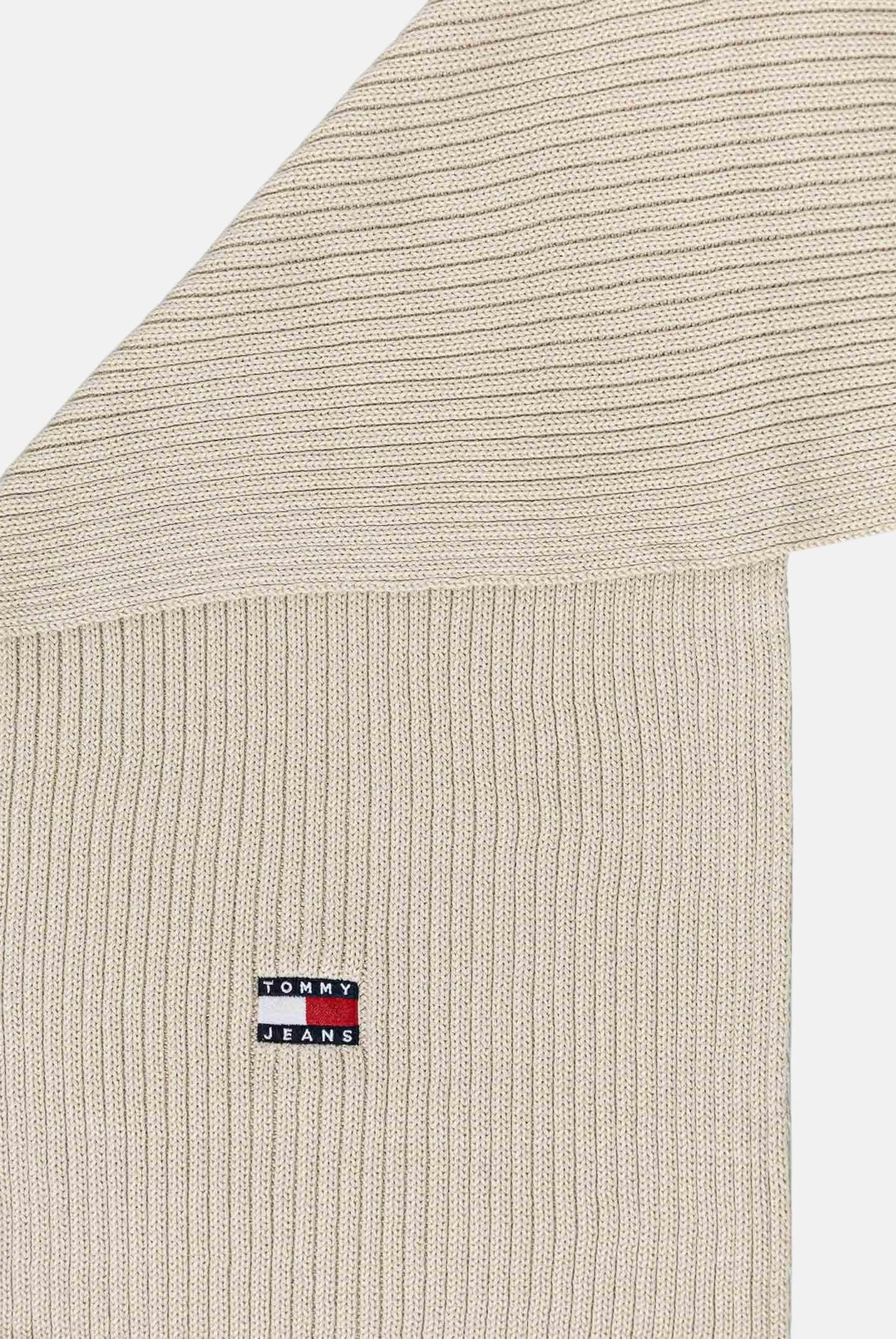 TOMMY JEANS Sciarpa Heritage beige da donna AW0AW18045 ACG TOMMY JEANS