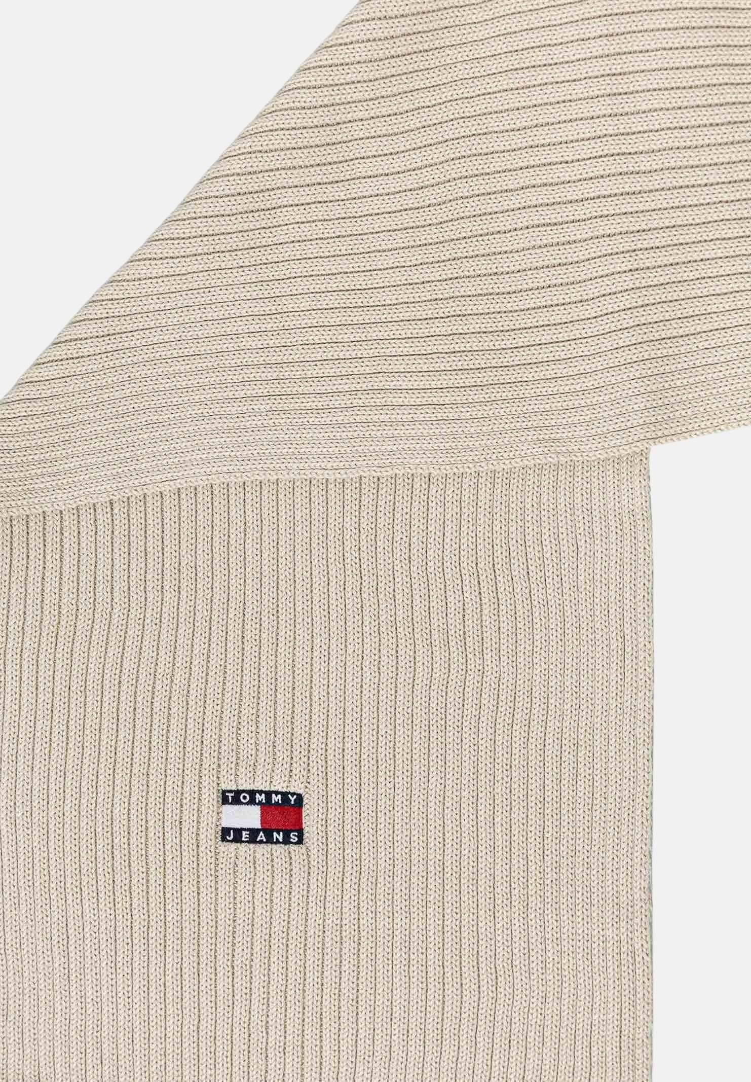 TOMMY JEANS Sciarpa Heritage beige da donna AW0AW18045 ACG TOMMY JEANS