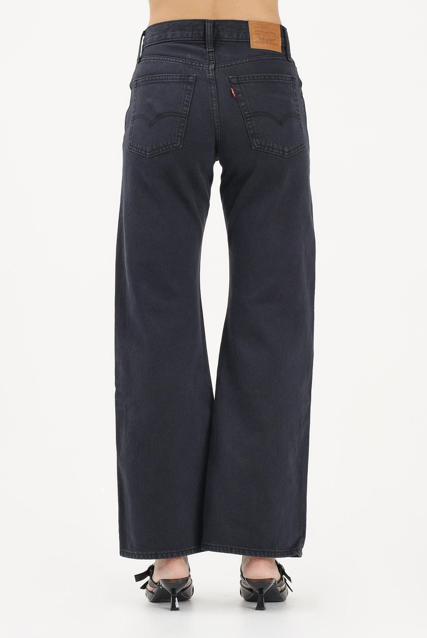 LEVI'S Jeans Loose Boot in denim nero da donna 005DO-0004 . LEVI'S®