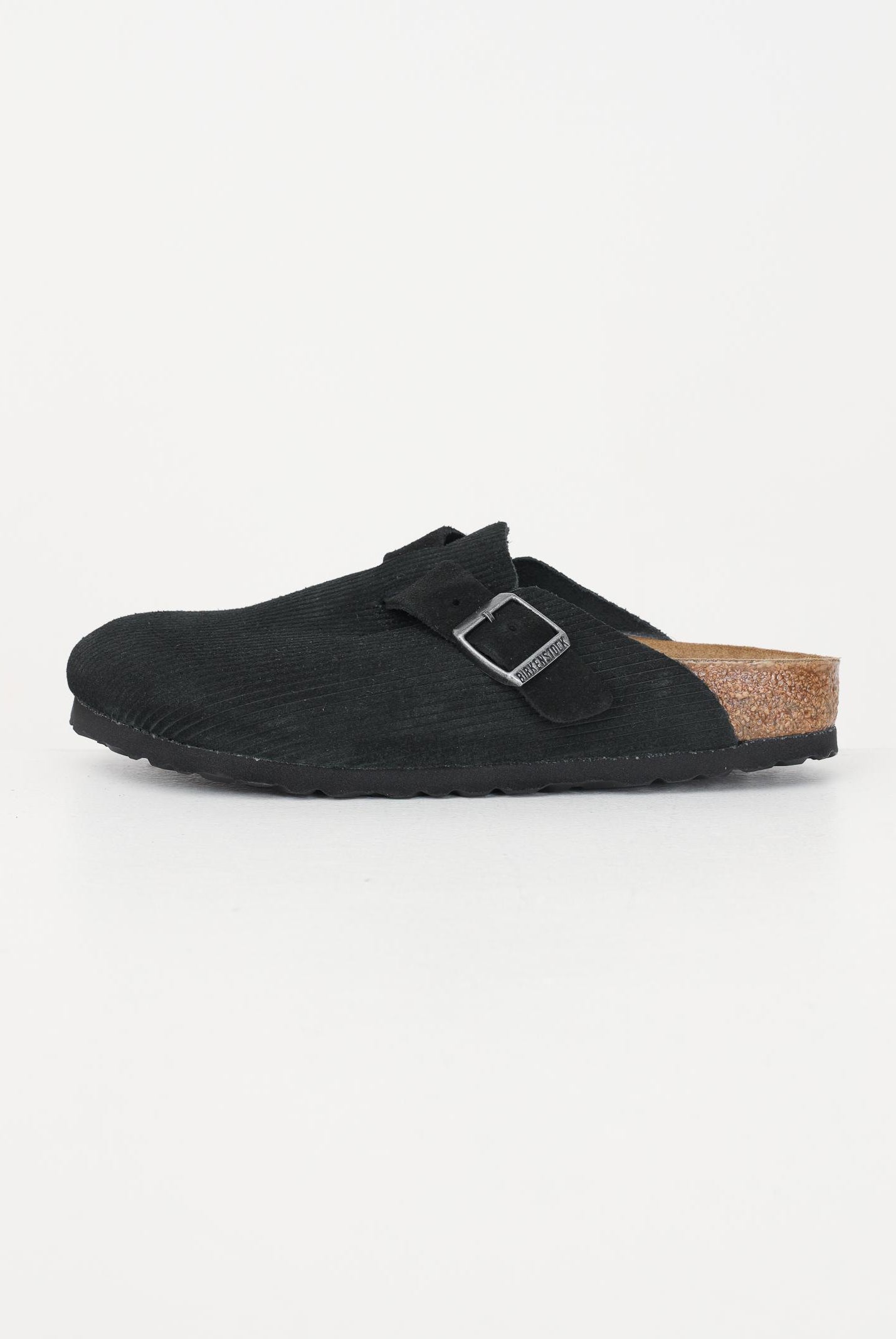 BIRKENSTOCK Ciabatte Boston nere da uomo 1026172 . BIRKENSTOCK