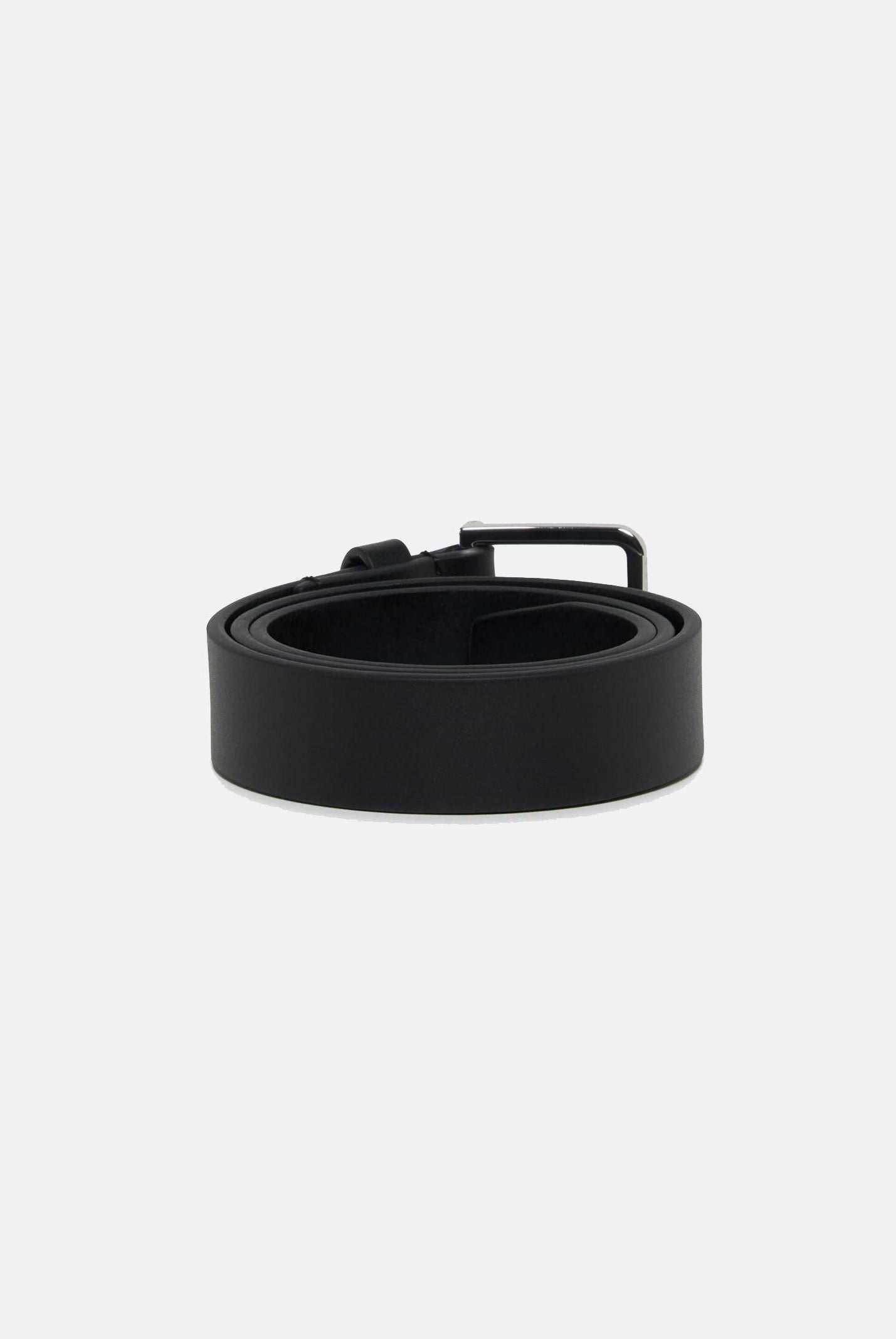 DSQUARED2 Cintura nera per uomo e donna con fibbia metallica DQ1556D005Z DQ900 DSQUARED2