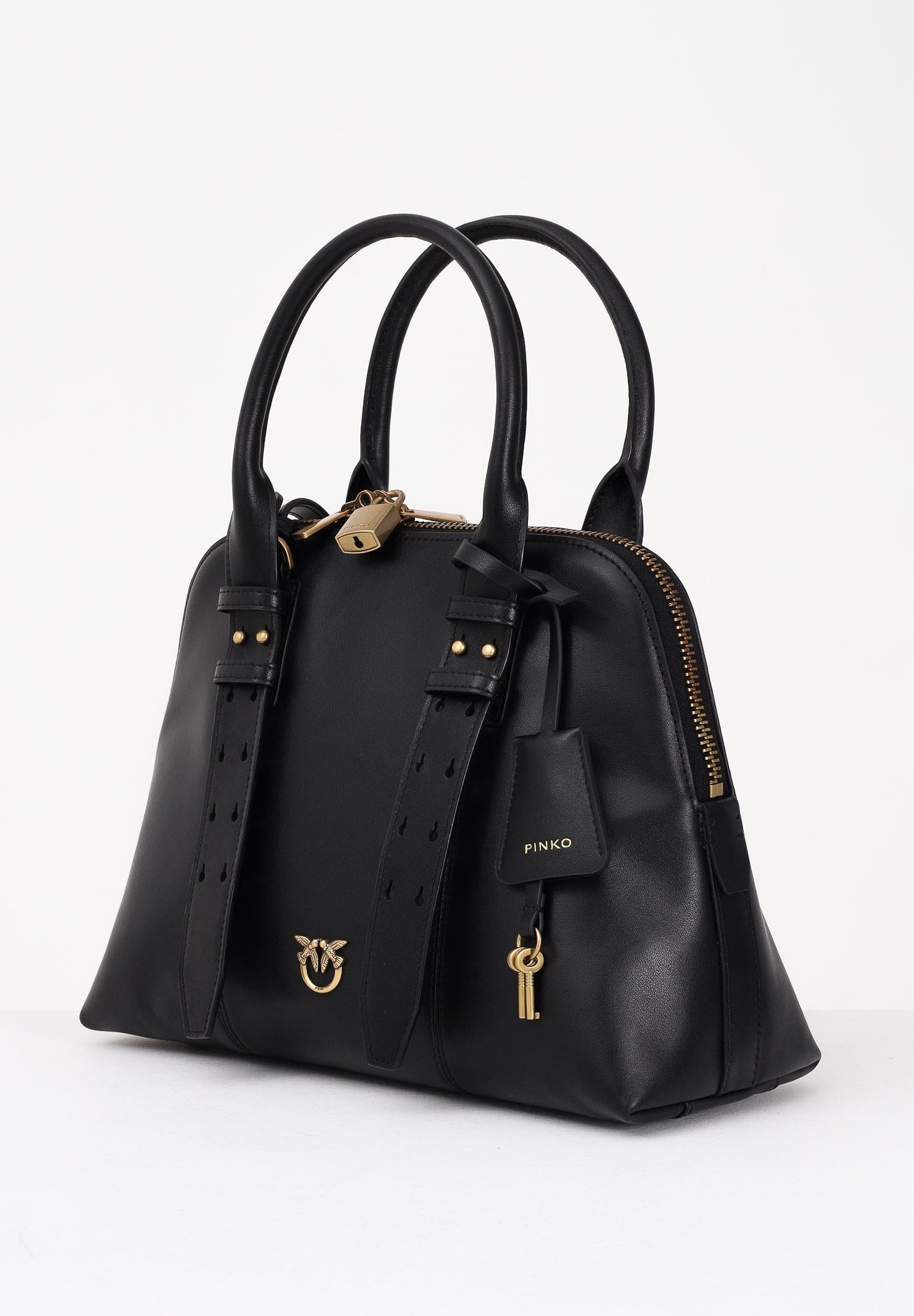 PINKO Borsa a mano Escape nera da donna 105906A0QO Z99Q PINKO