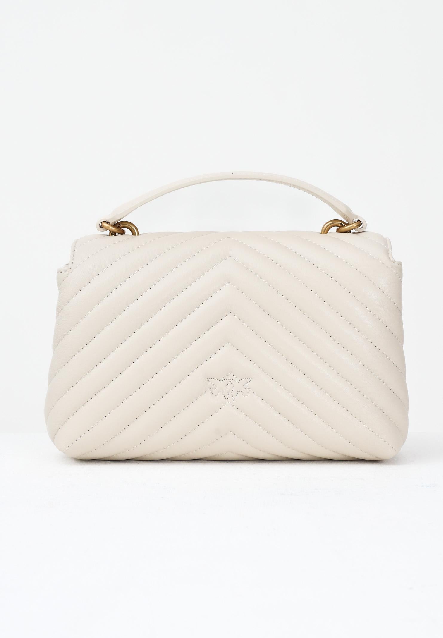 PINKO Borsa a mano Lady Love Bag Puff panna da donna 100044A0GK Z14Q PINKO