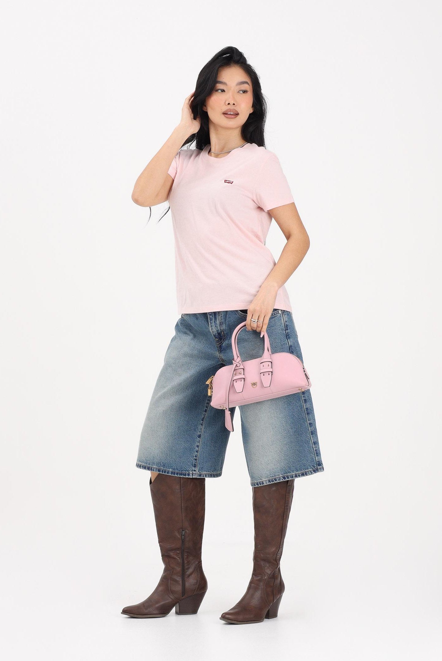 LEVI'S Bermuda in denim medio da donna 005DT-0002 . LEVI'S®