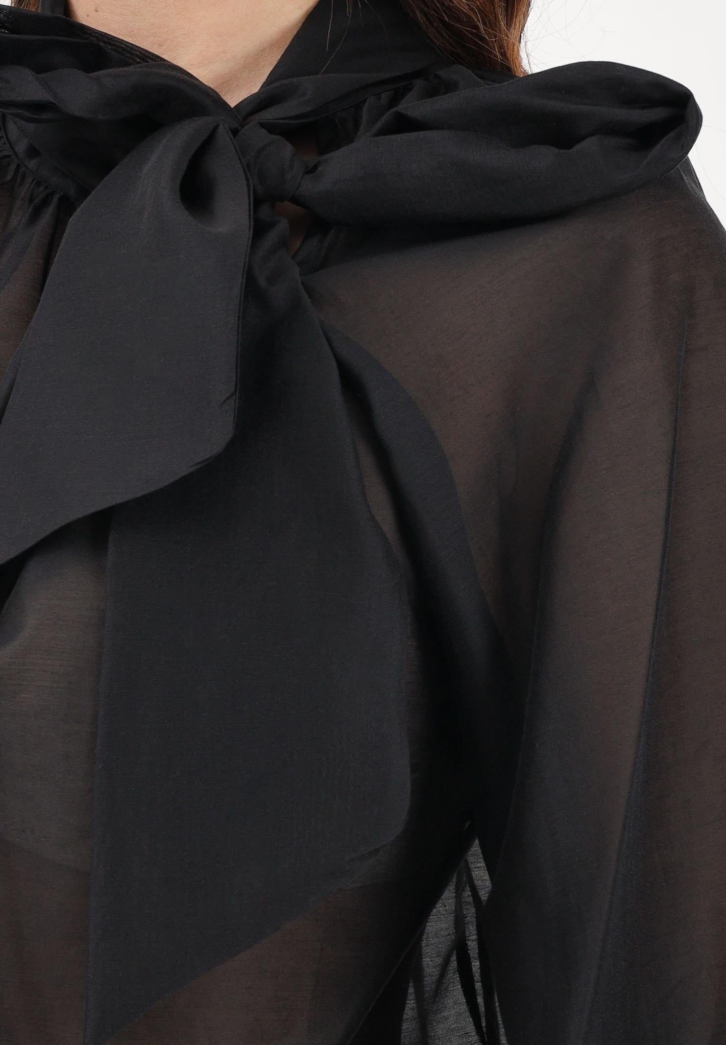 VICOLO Blusa nera da donna TAB0210 A99 VICOLO