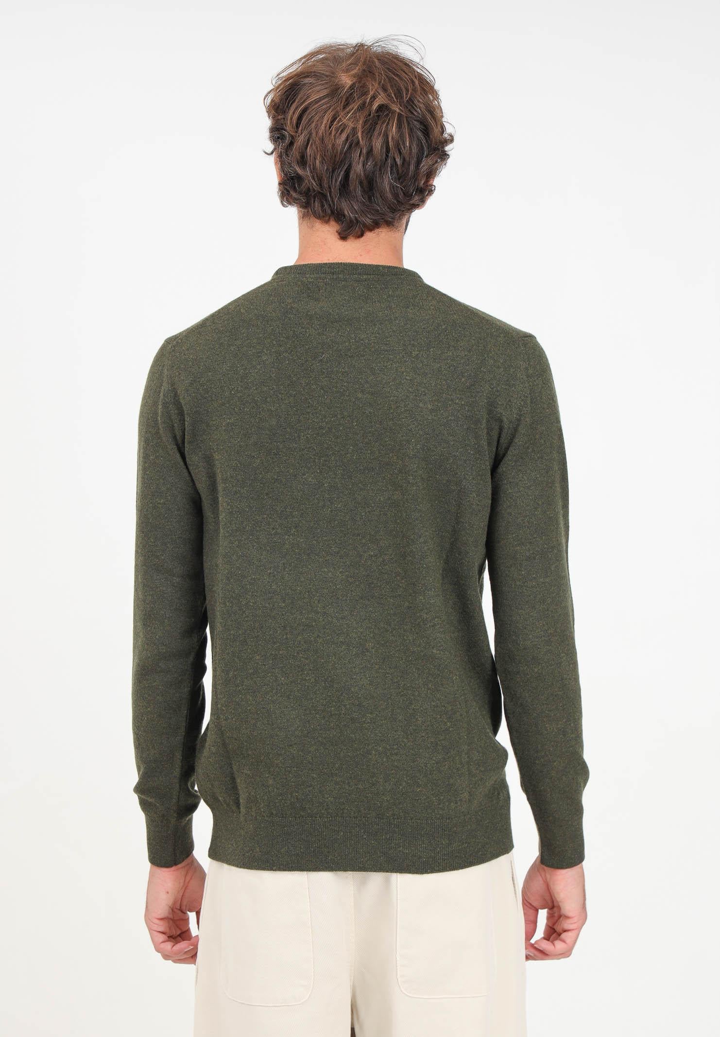 BARBOUR Mglioncino girocollo Essential verde da uomo 242-MKN0345MKN GN71 BARBOUR