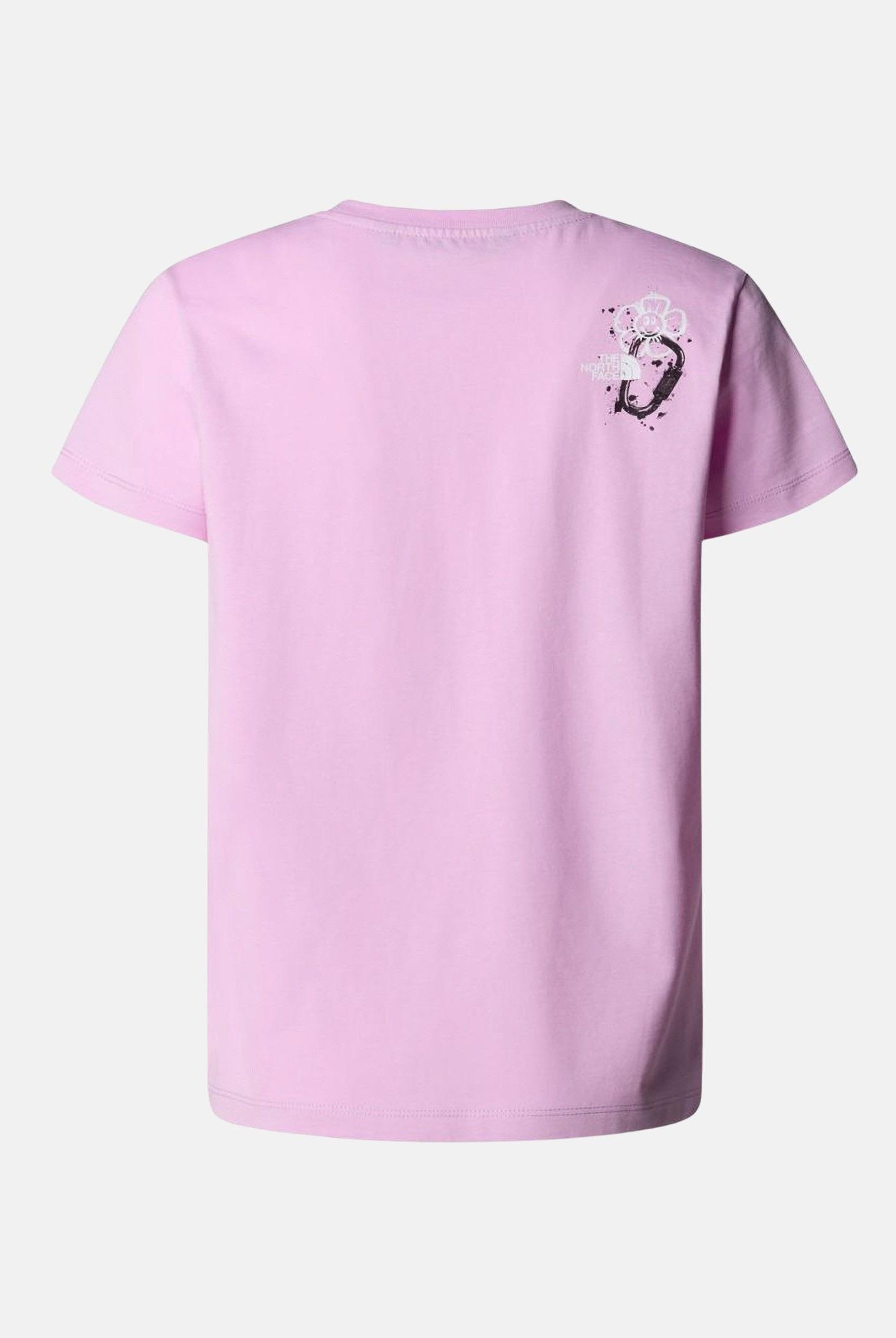 THE NORTH FACE T-shirt a manica corta Graphic Relaxed rosa da bambina NF0A8AXF6FI1 . THE NORTH FACE