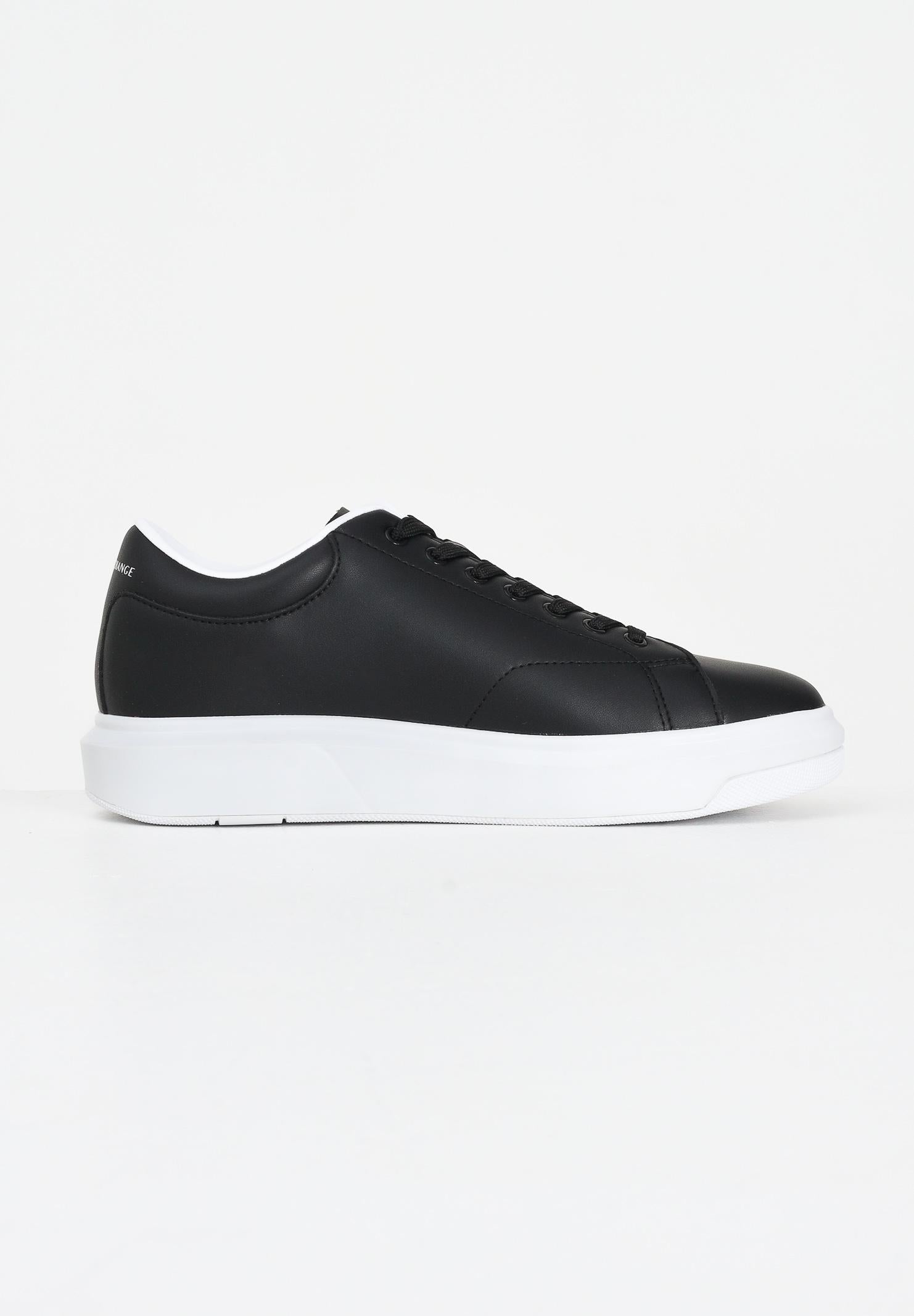 ARMANI EXCHANGE Sneakers nere da uomo con logo XUX123XV534 00002 ARMANI EXCHANGE