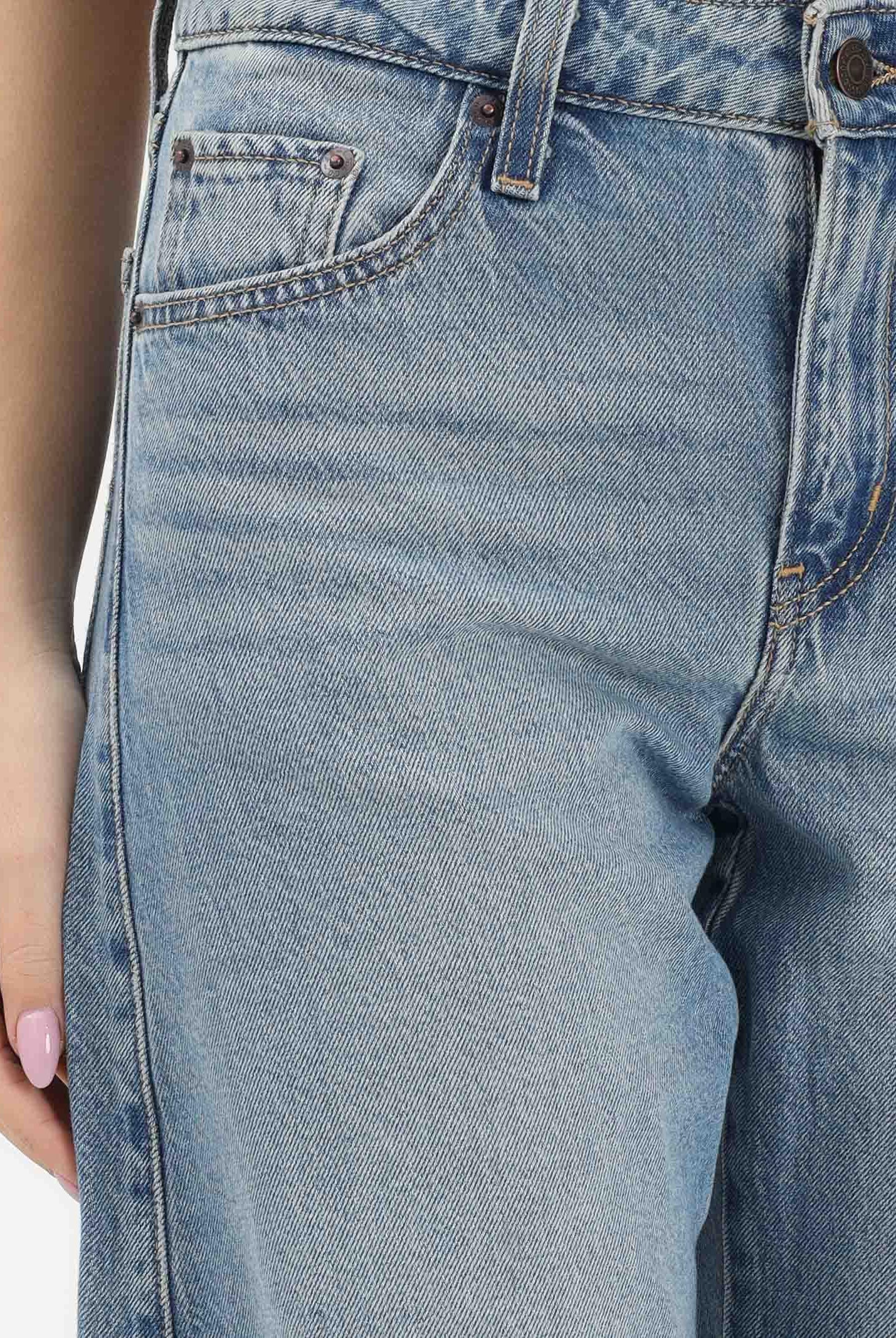 LEVI'S Jeans Baggy Barrel Modello Dad in denim medio da donna 0039A-0002 . LEVI'S®