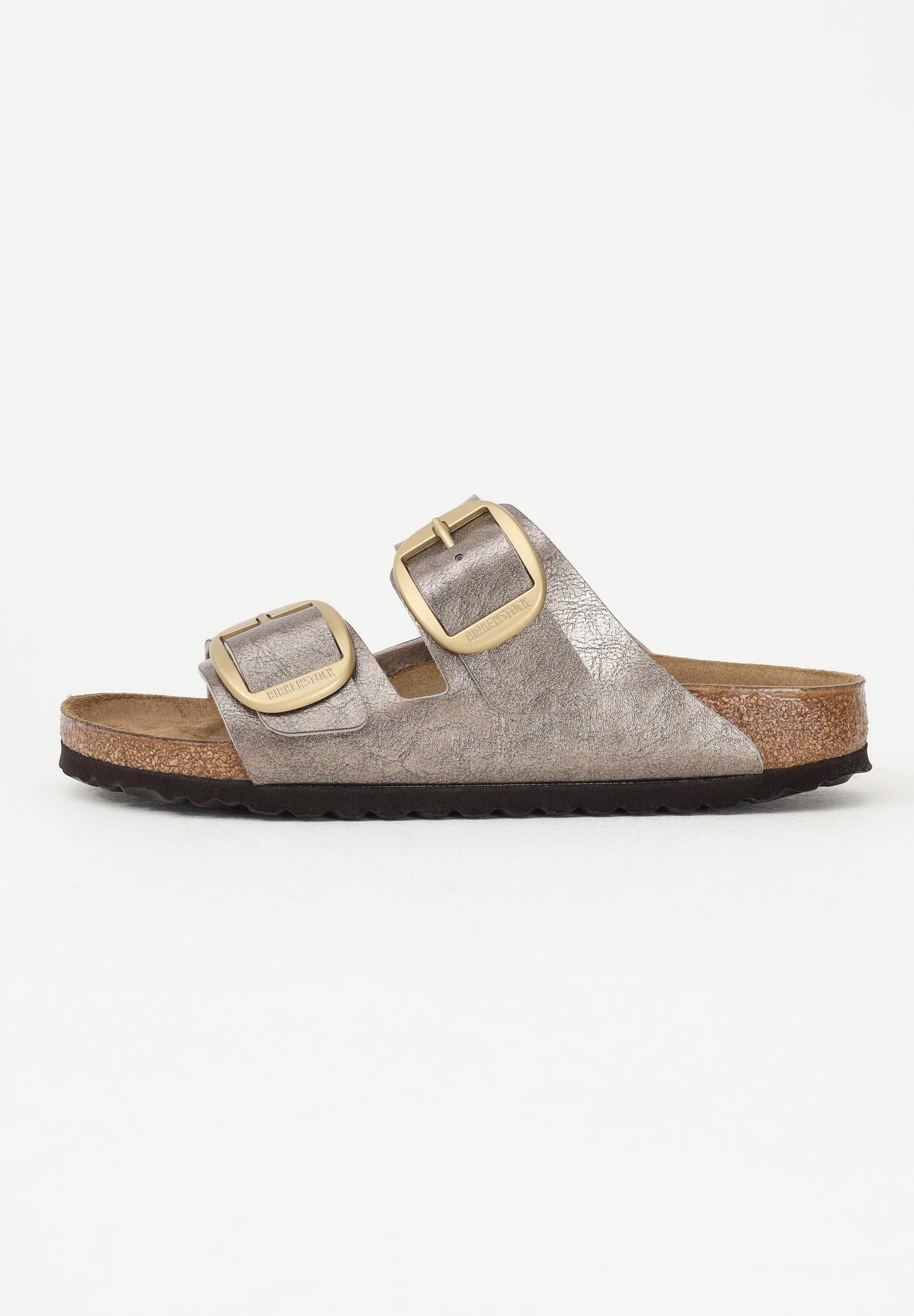 BIRKENSTOCK Ciabatte Arizona Big Buckle Graceful taupe da donna 1020882 . BIRKENSTOCK