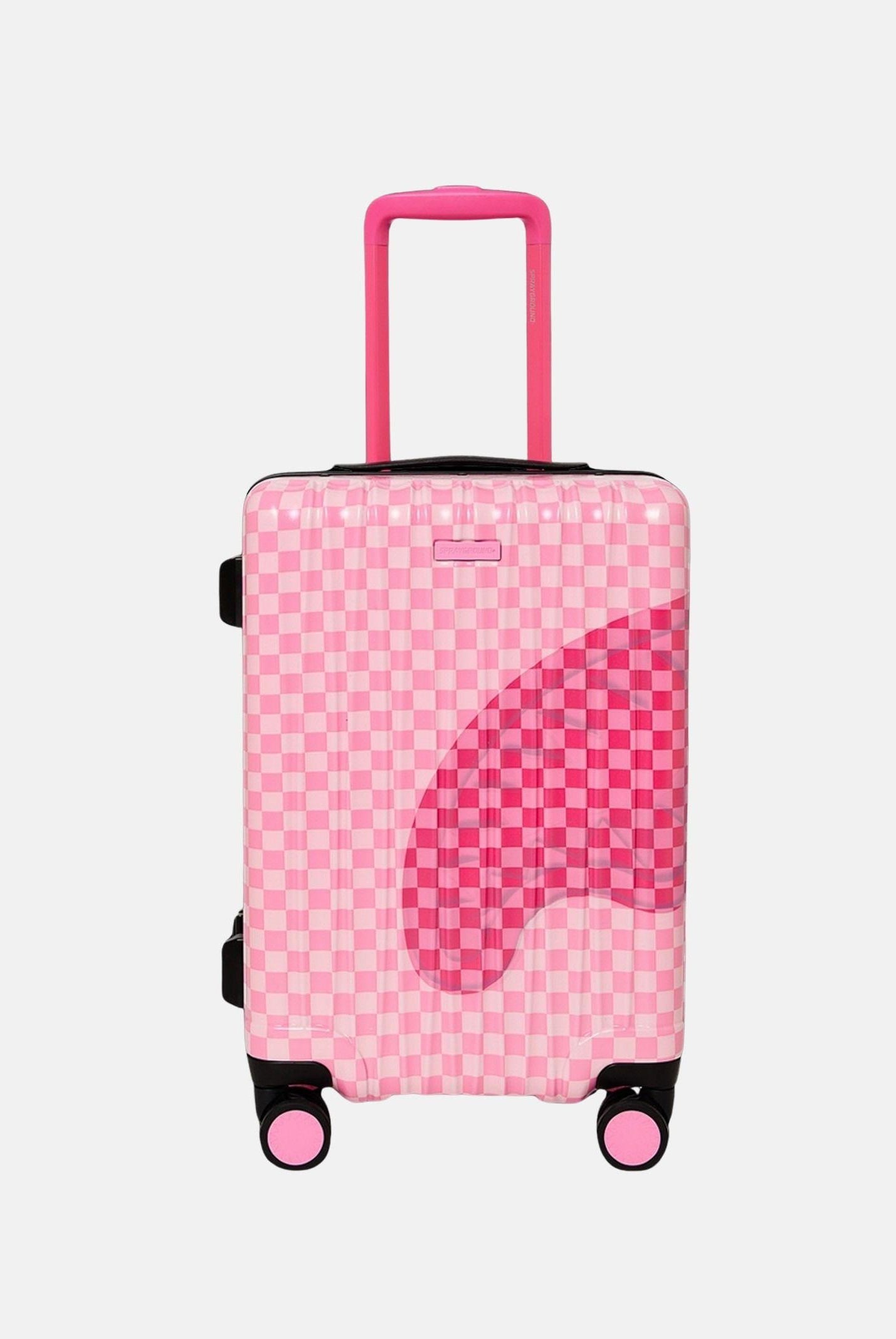 SPRAYGROUND Trolley Pink Sip Patch Carry-On Luggage rosa da donna 910CL316NSZ . SPRAYGROUND