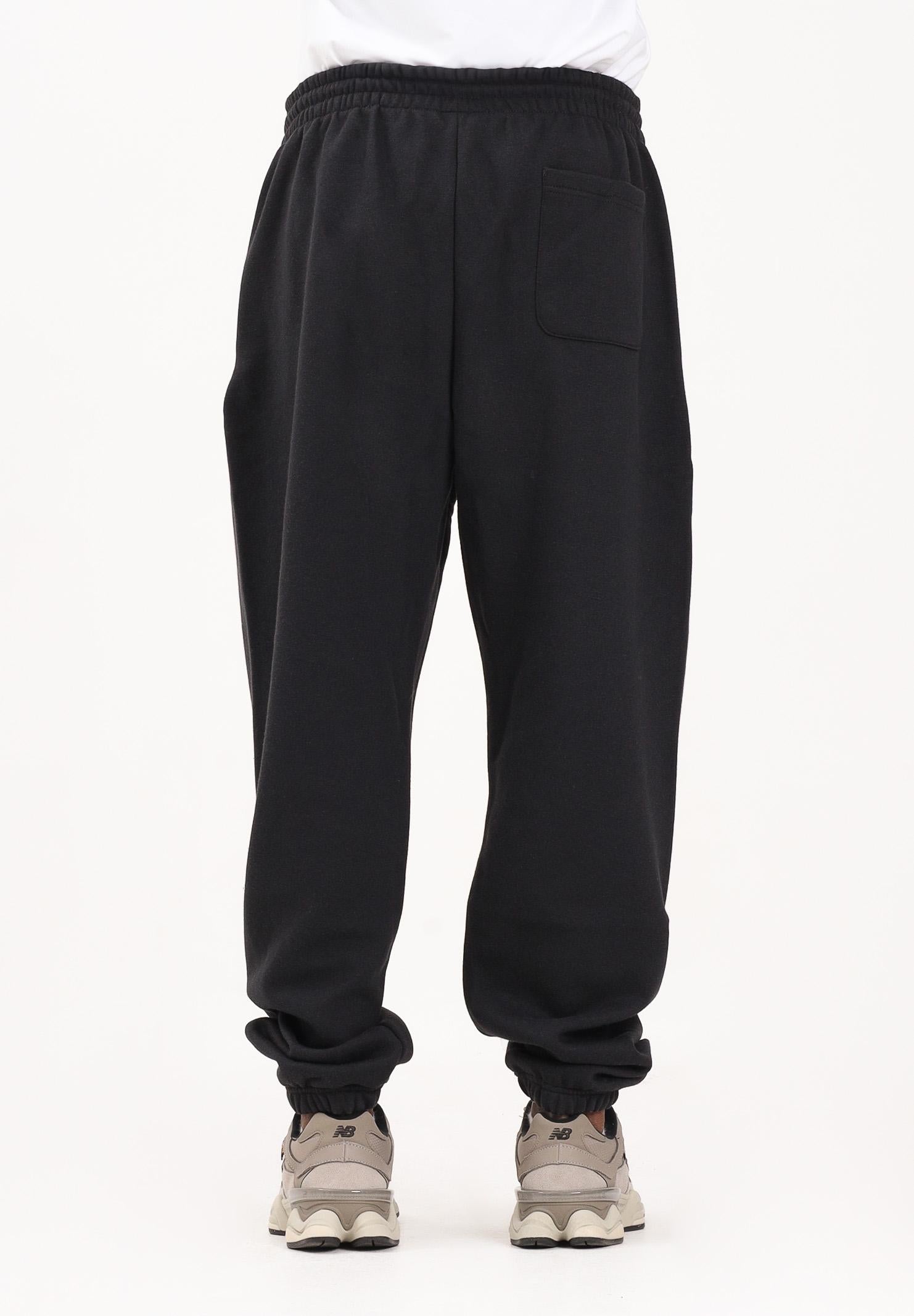 NEW BALANCE Pantalone sportivo nero da uomo con logo MP41503BK NEW BALANCE
