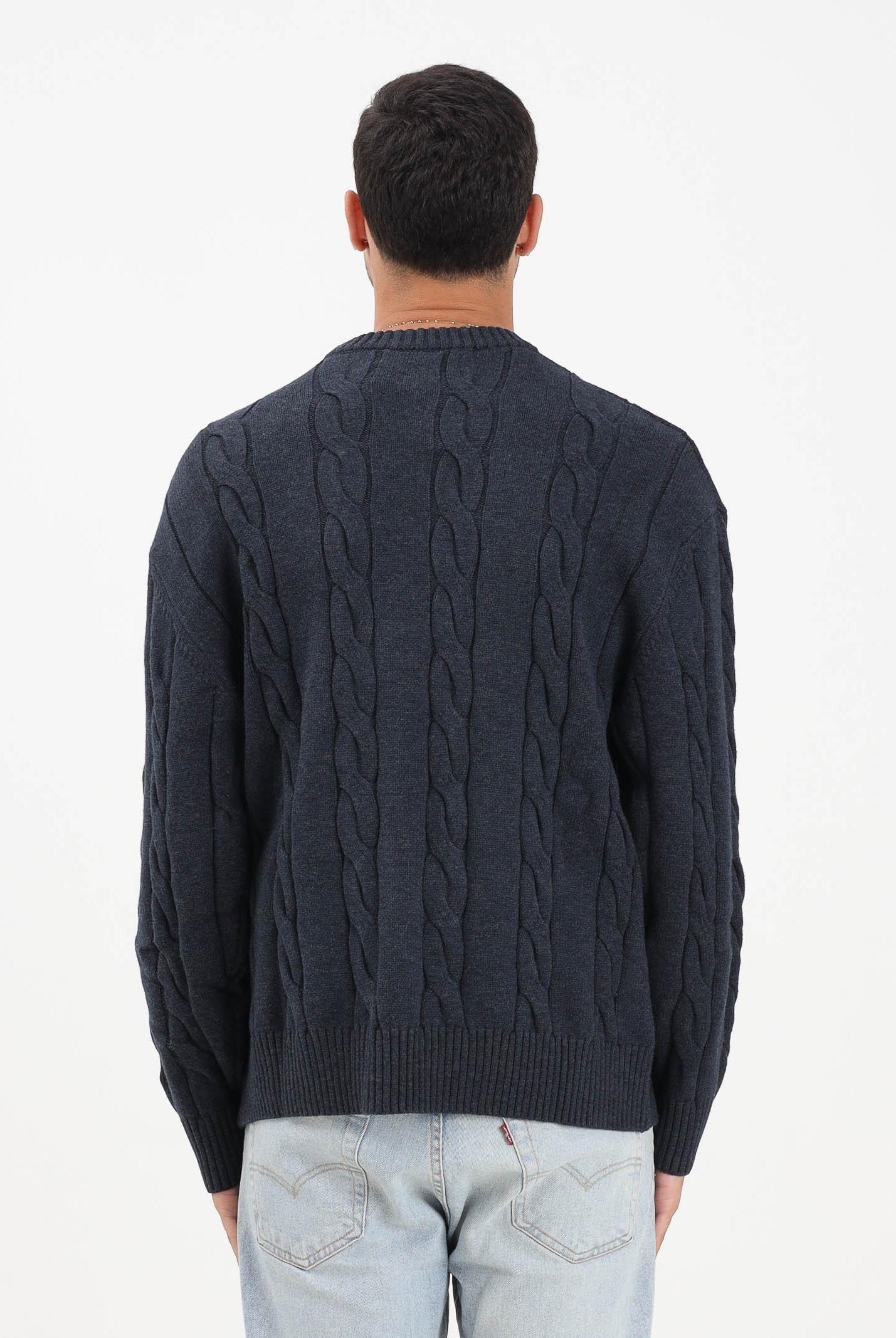 NEW ERA Maglioncino girocollo New York Yankees MLB blu per uomo e donna 60758748 NEW ERA