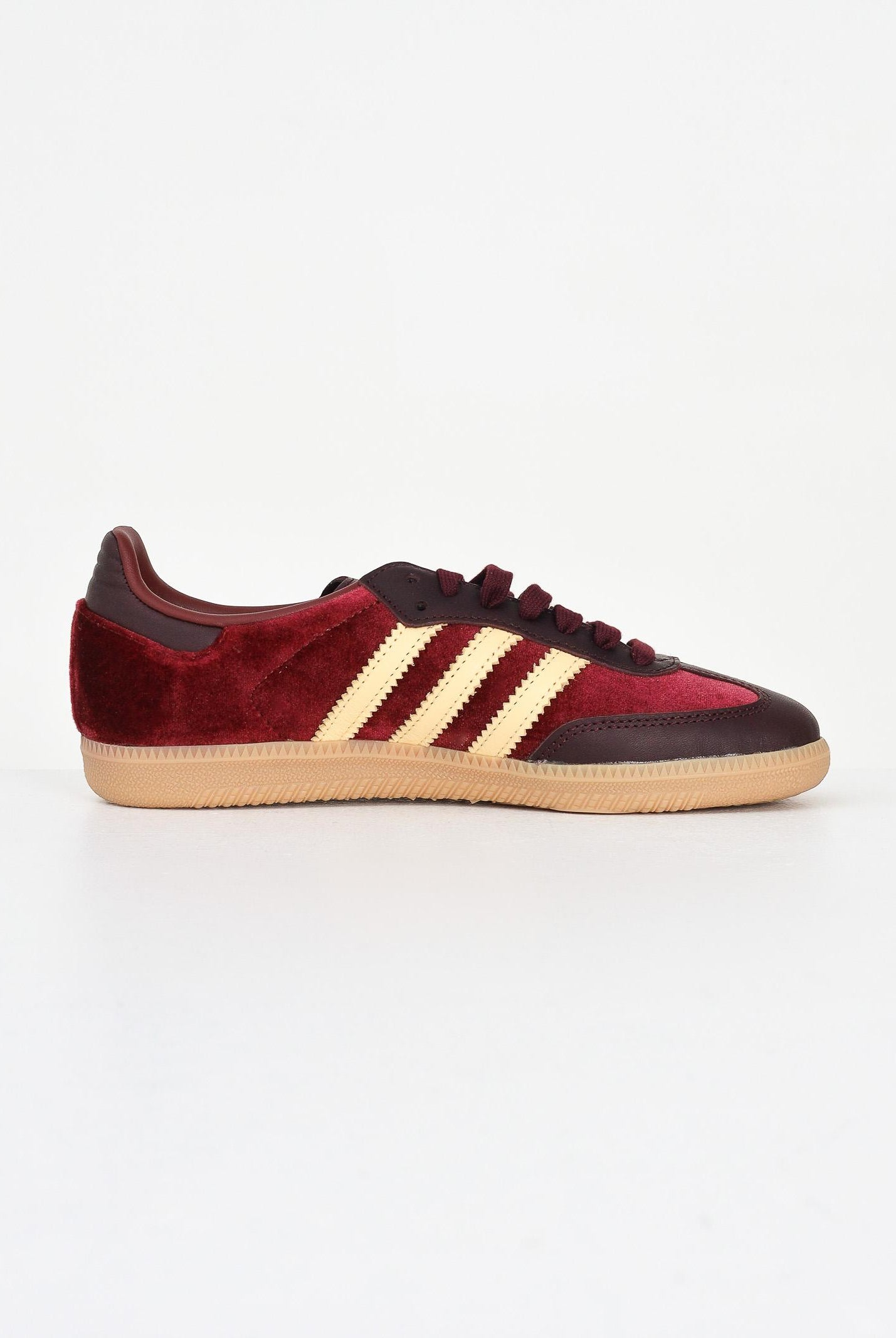 ADIDAS ORIGINALS Sneakers Samba Og bordeaux da donna in velluto JS1394 ADIDAS ORIGINALS