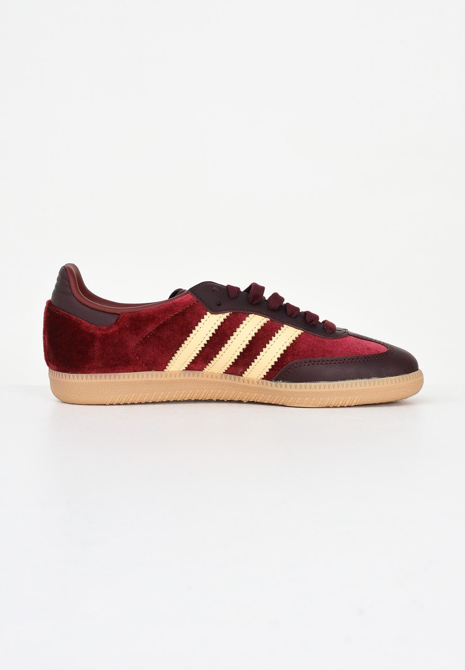 ADIDAS ORIGINALS Sneakers Samba Og bordeaux da donna in velluto JS1394 ADIDAS ORIGINALS