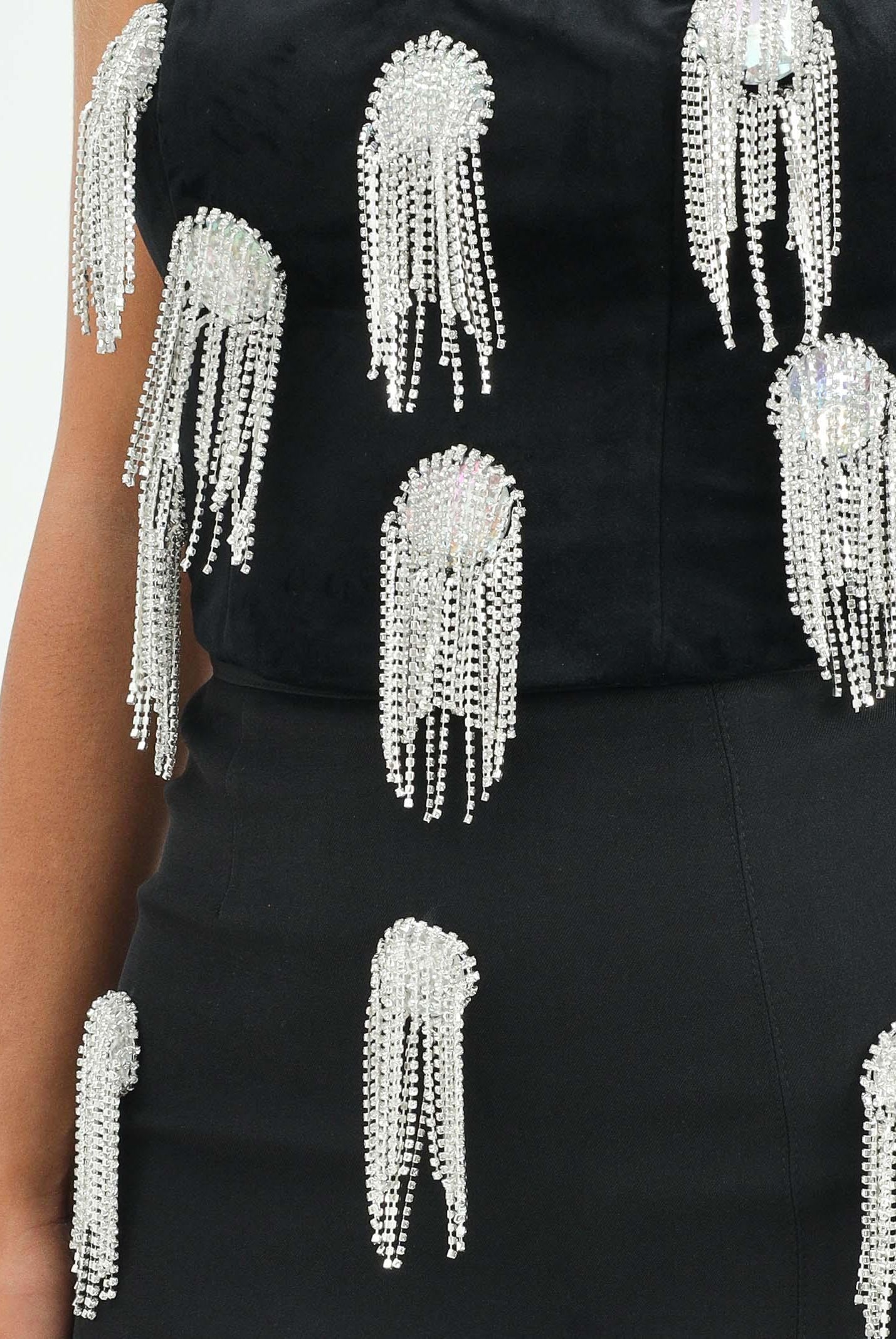 ODI ODI Corpetto Asciano nero da donna con applicazioni ASCIANO120W5 D6 ODI ODI