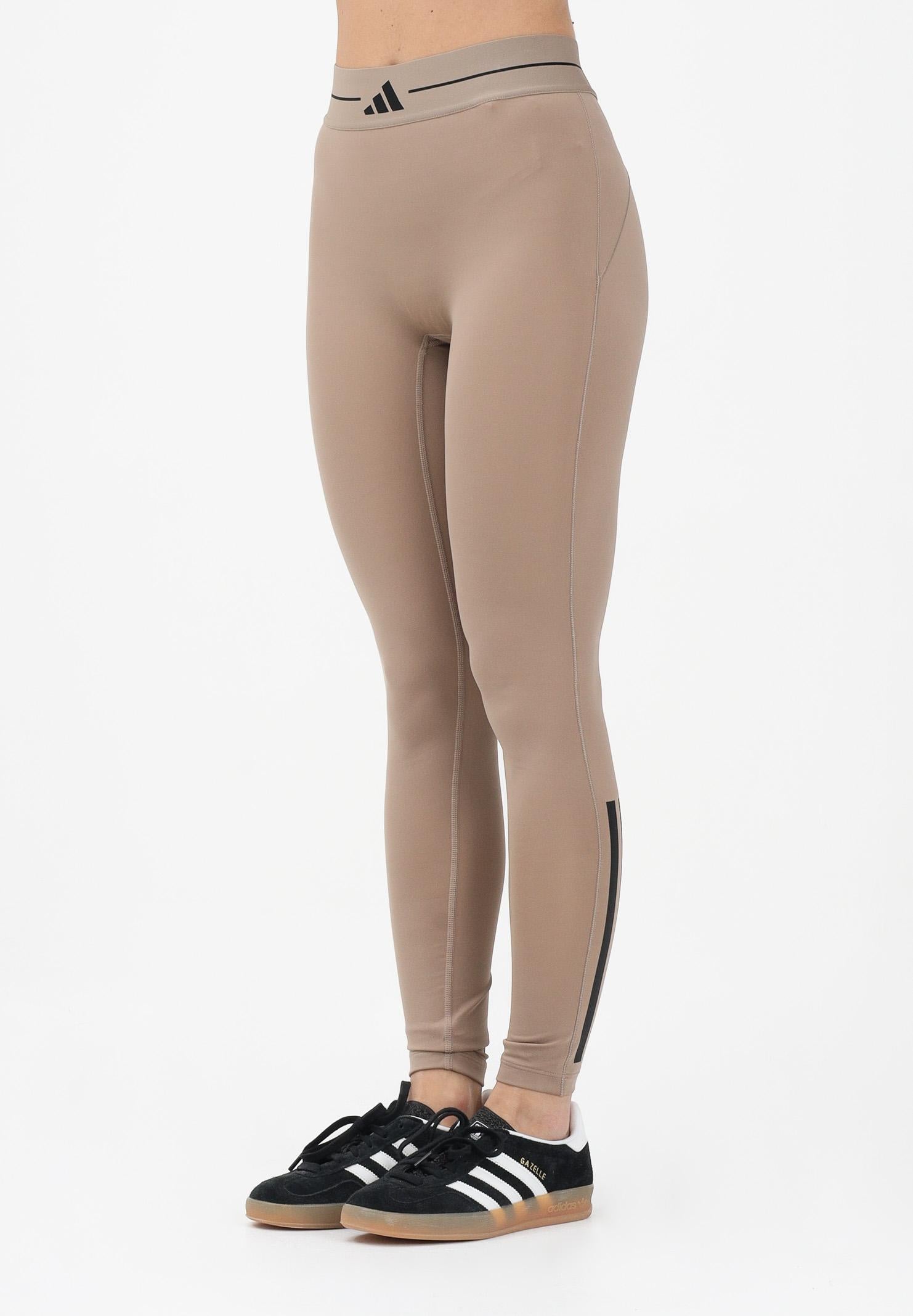 ADIDAS PERFORMANCE Leggings Hyperglam Tights beige da donna KS0406 . ADIDAS PERFORMANCE