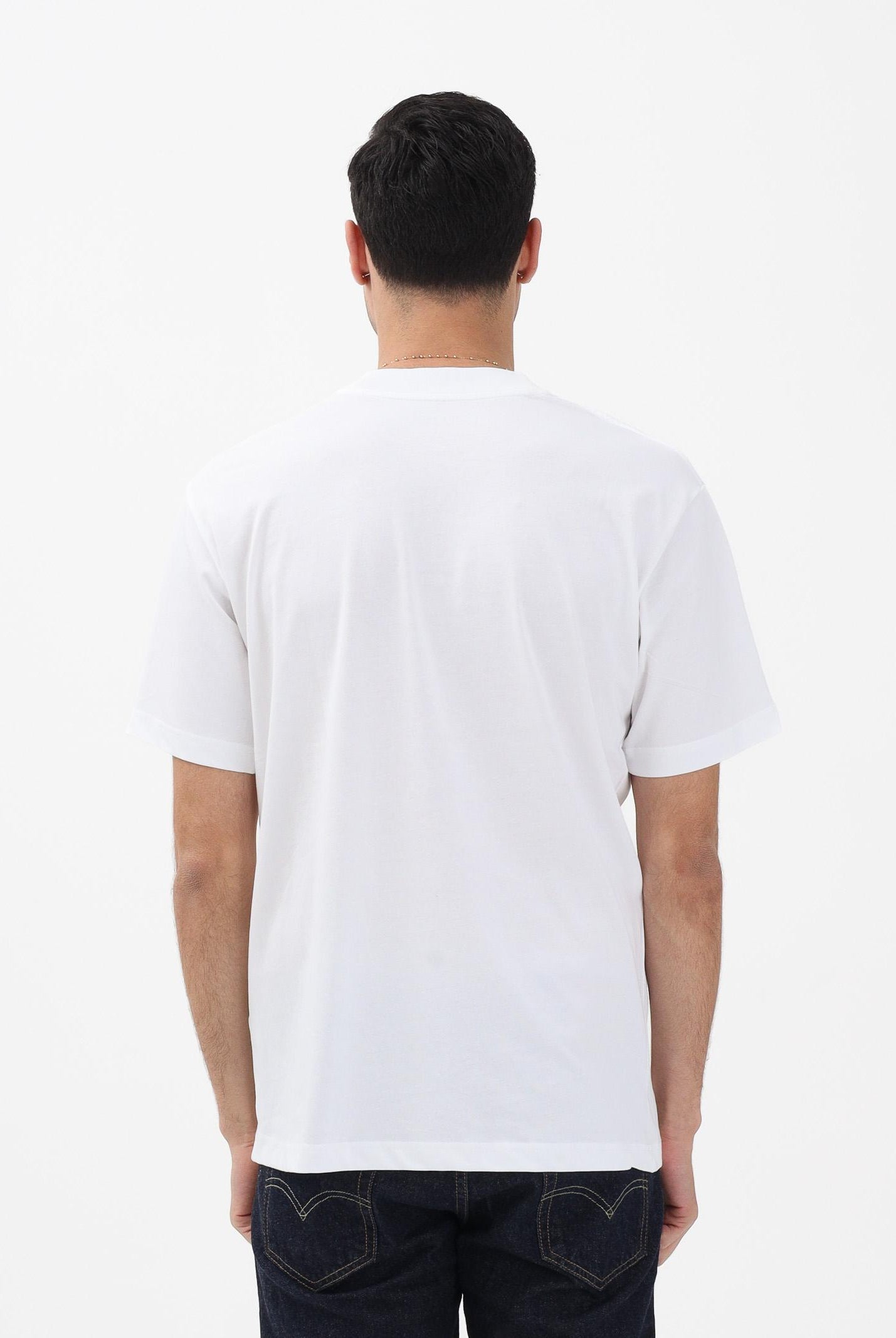 SELECTED HOMME T-shirt a manica corta bianca da uomo 16077385 BRWI SELECTED HOMME