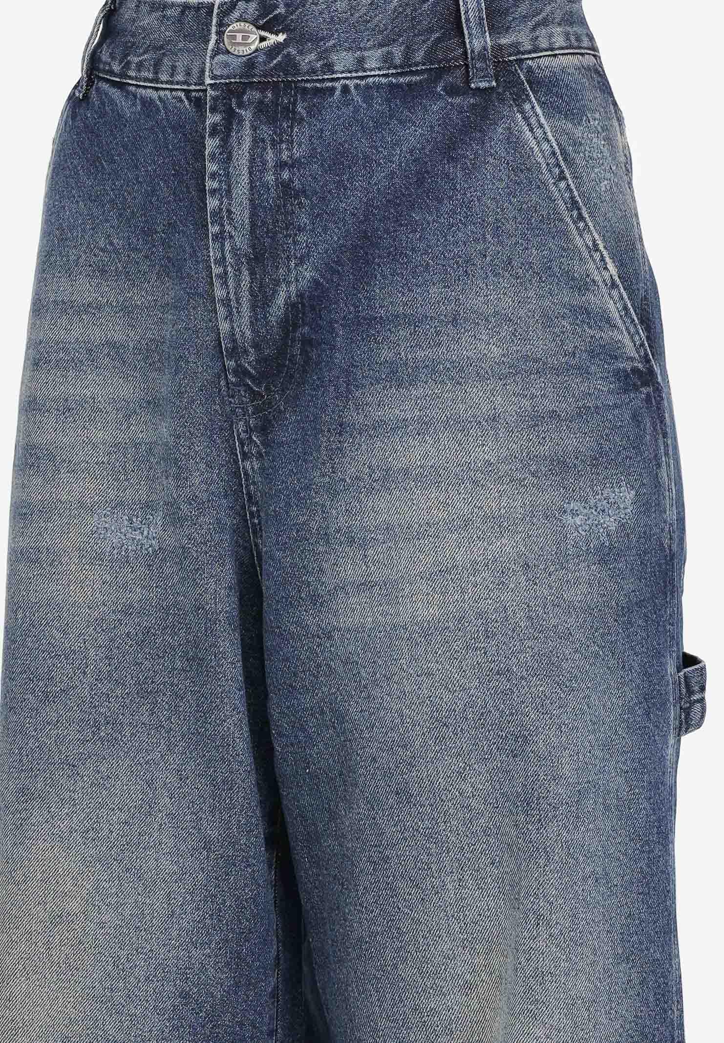 DIESEL Jeans D-Argjx Work in denim blu per donna, ragazzi e bambini J02349KXBQC K01 DIESEL