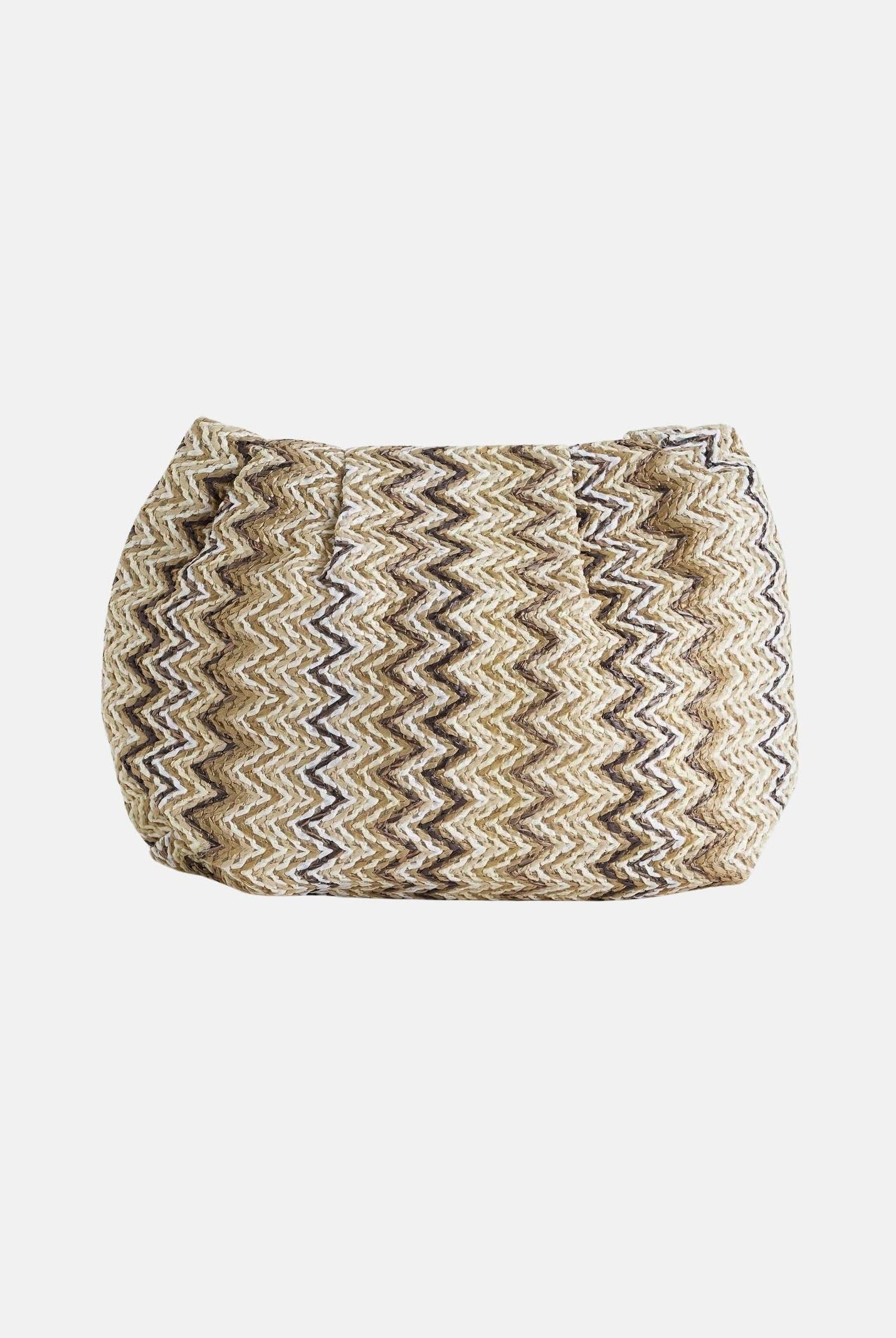 MARC ELLIS Pochette Buby S Claire C beige da donna con motivo zig-zag BUBY-S-CLAIRE-C MUNA MARC ELLIS