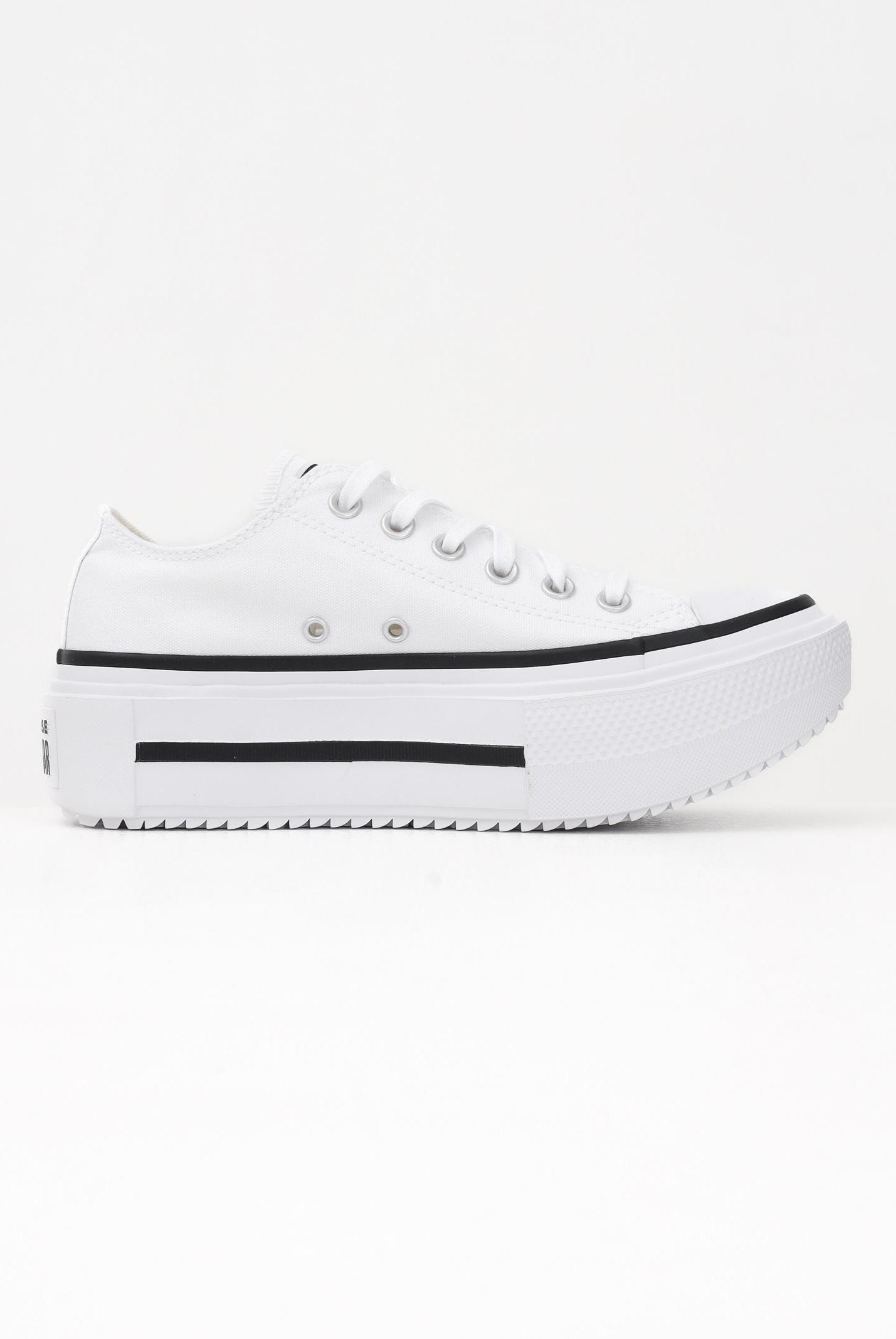 CONVERSE Sneakers Chuck Taylor All Star Lift Double Stack Platform bianche da donna A15491C . CONVERSE