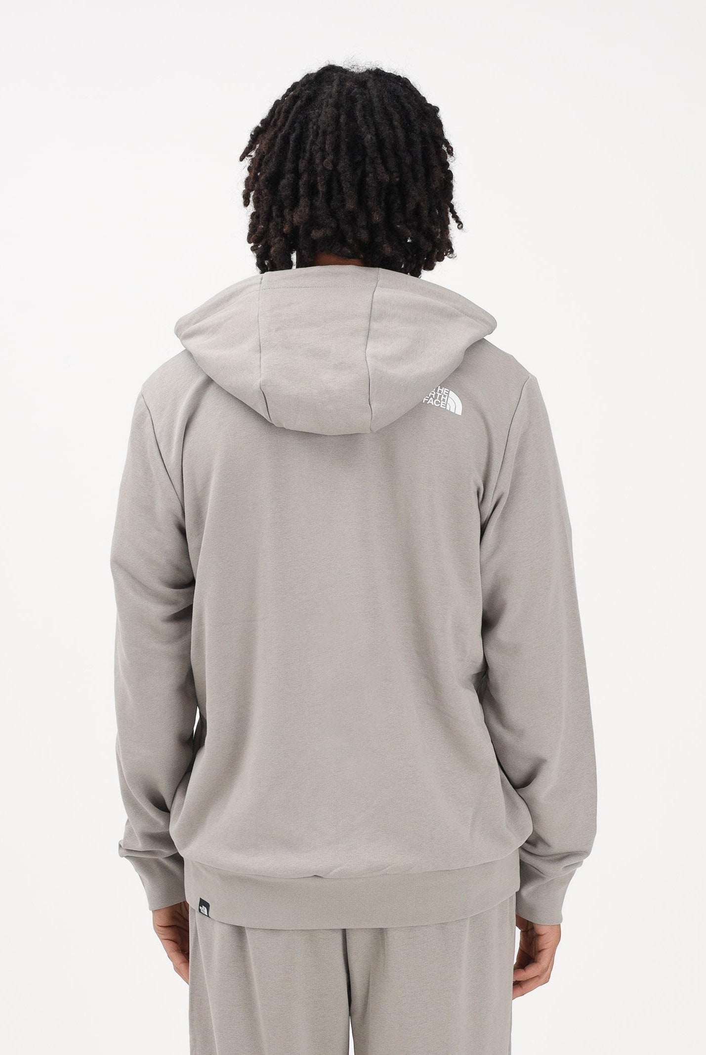 THE NORTH FACE Felpa con zip Simple Dome Light Regular fango da uomo NF0A8GQ72MB1 . THE NORTH FACE