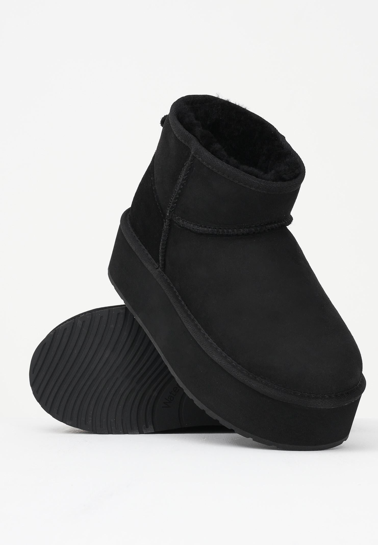 EMU Stivali bassi Stinger Micro Flatform neri da donna W13082 BLAK EMU