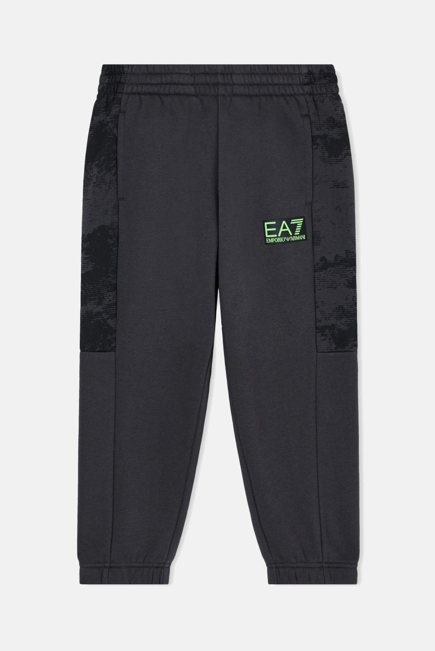 EA7 Pantalone sportivo grigio da bambino con logo 7B000215AF16549 U8117 EA7