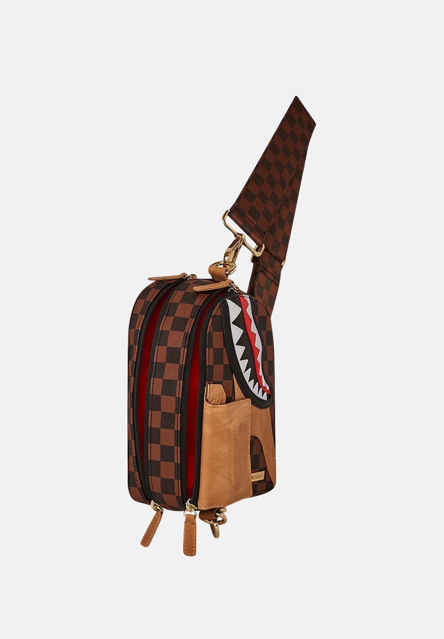 SPRAYGROUND Borsello Hennyville marrone da uomo 910B7998NSZ SPRAYGROUND