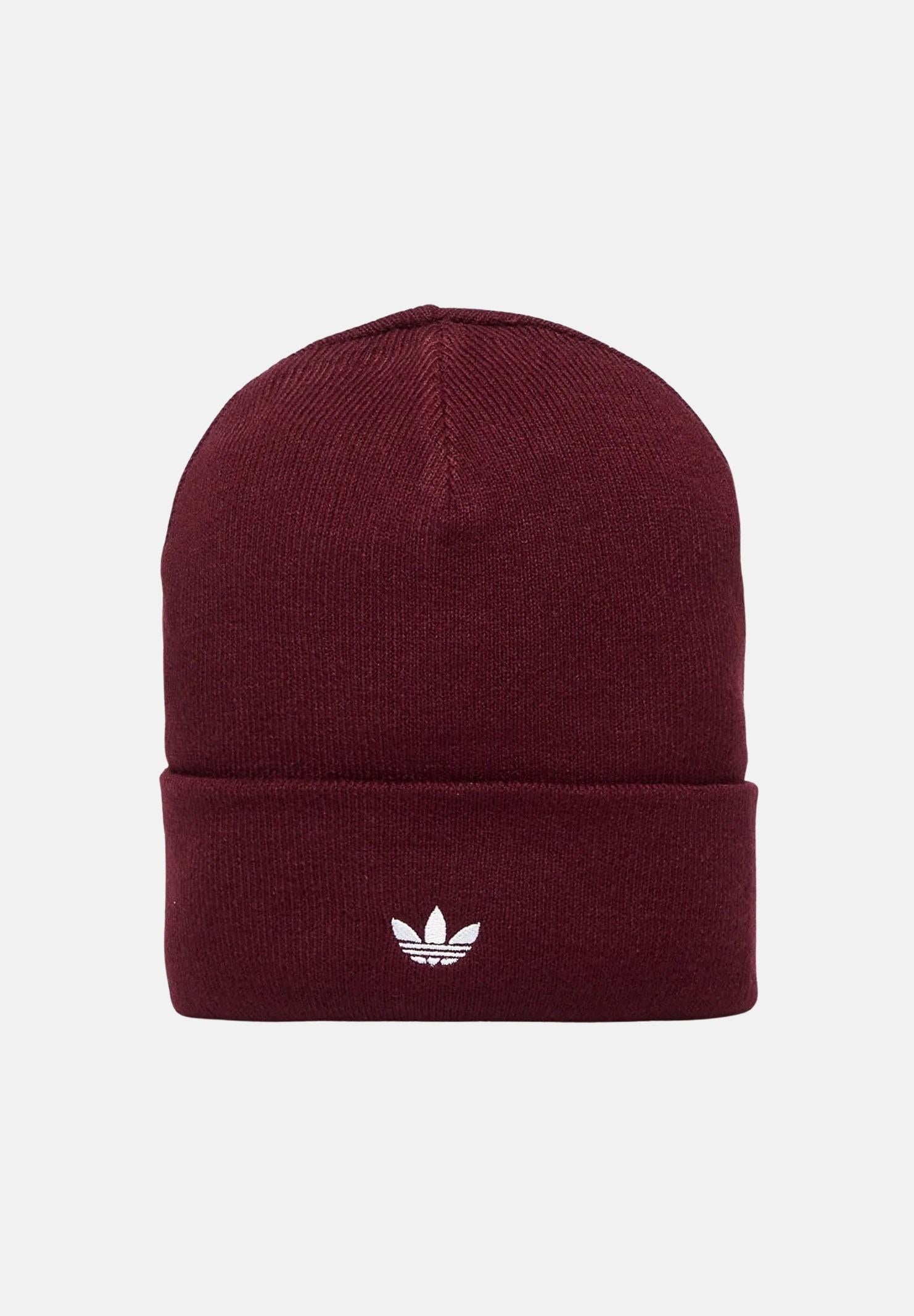 ADIDAS ORIGINALS Berretto di lana Adicolor bordeaux per uomo e donna JZ4981 ADIDAS ORIGINALS