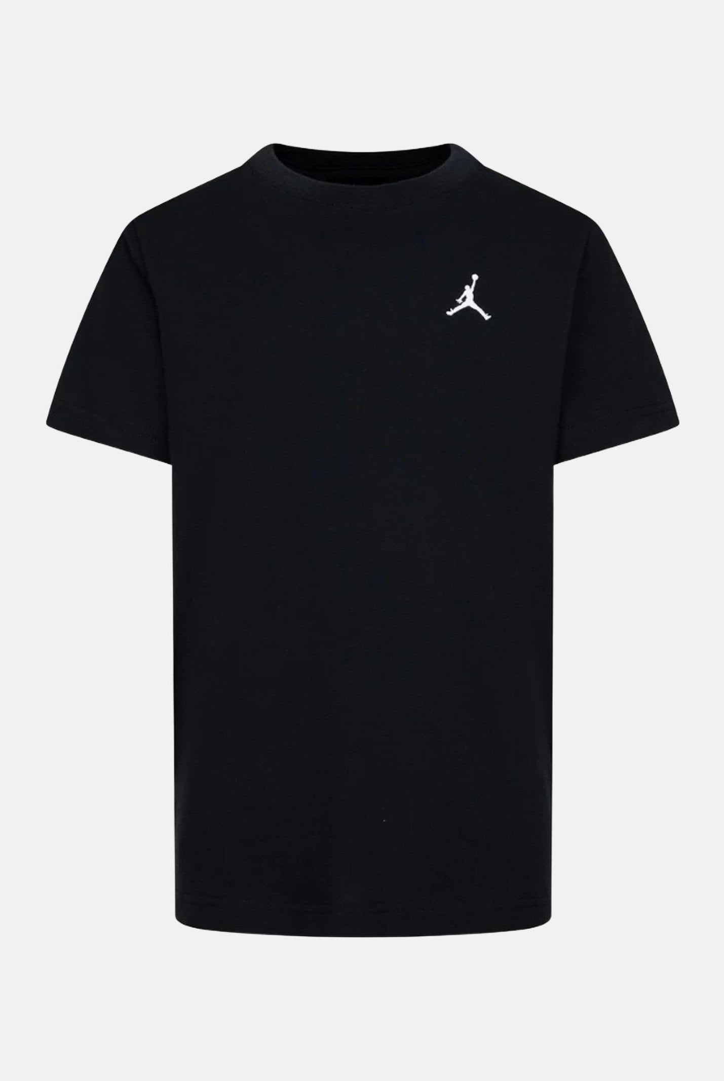 JORDAN T-shirt a manica corta nera per bambino e bambina con ricamo Jumpman 95D266 023 JORDAN