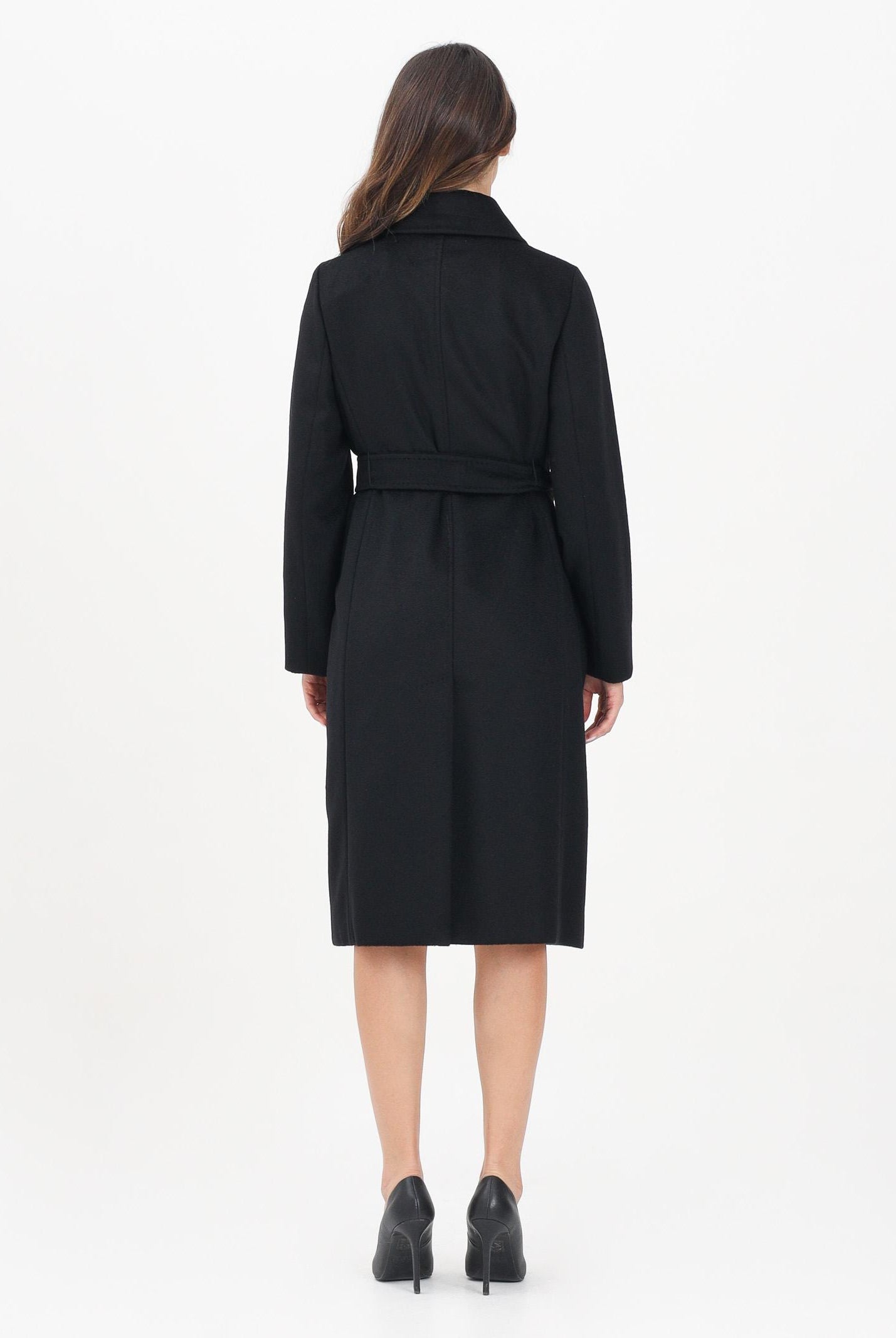 MAX MARA Cappotto a vestaglia BCollag nero da donna 2526016051600 013 MAX MARA