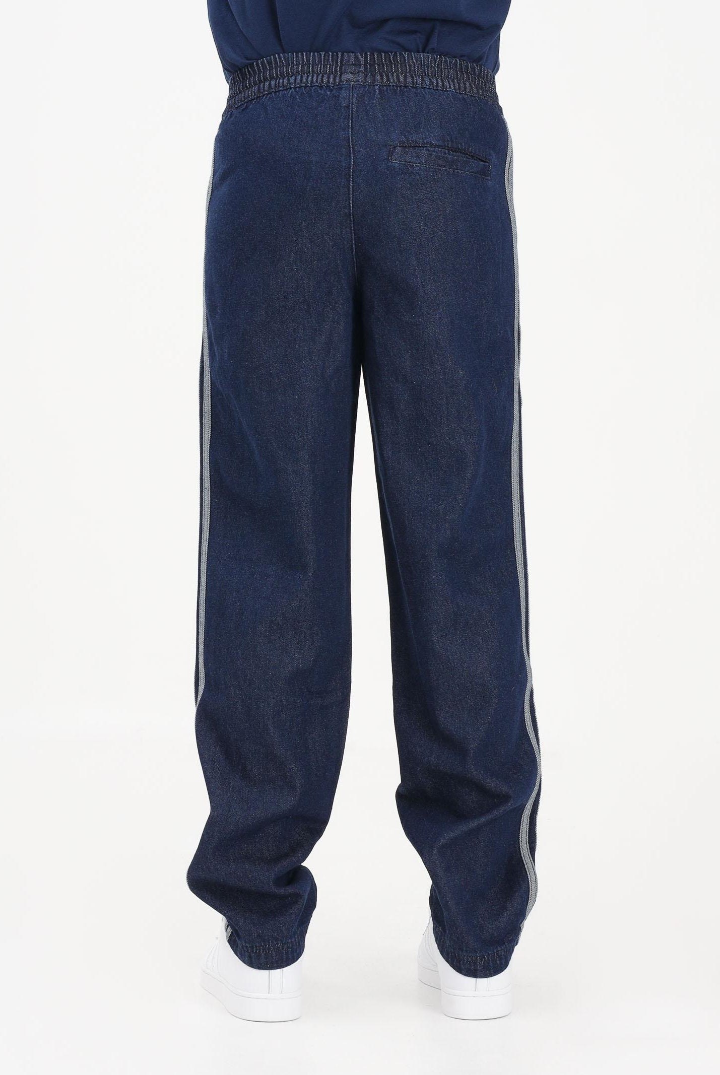 ADIDAS ORIGINALS Jeans Adidas Adicolor Loose in denim blu da uomo JX6459 . ADIDAS ORIGINALS