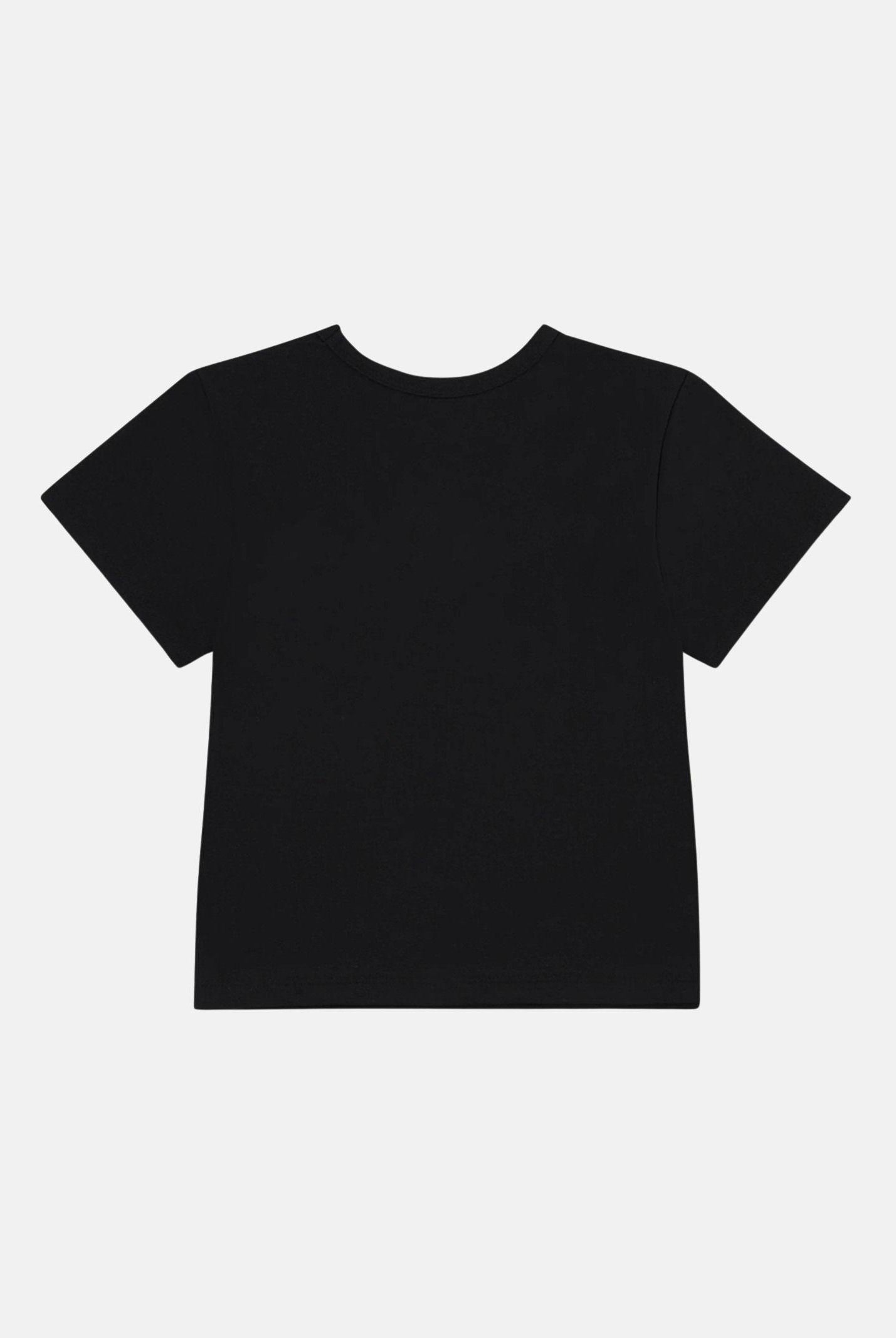 JORDAN T-shirt a manica corta Brooklyn Essentials nera da bambina 45F152 023 JORDAN