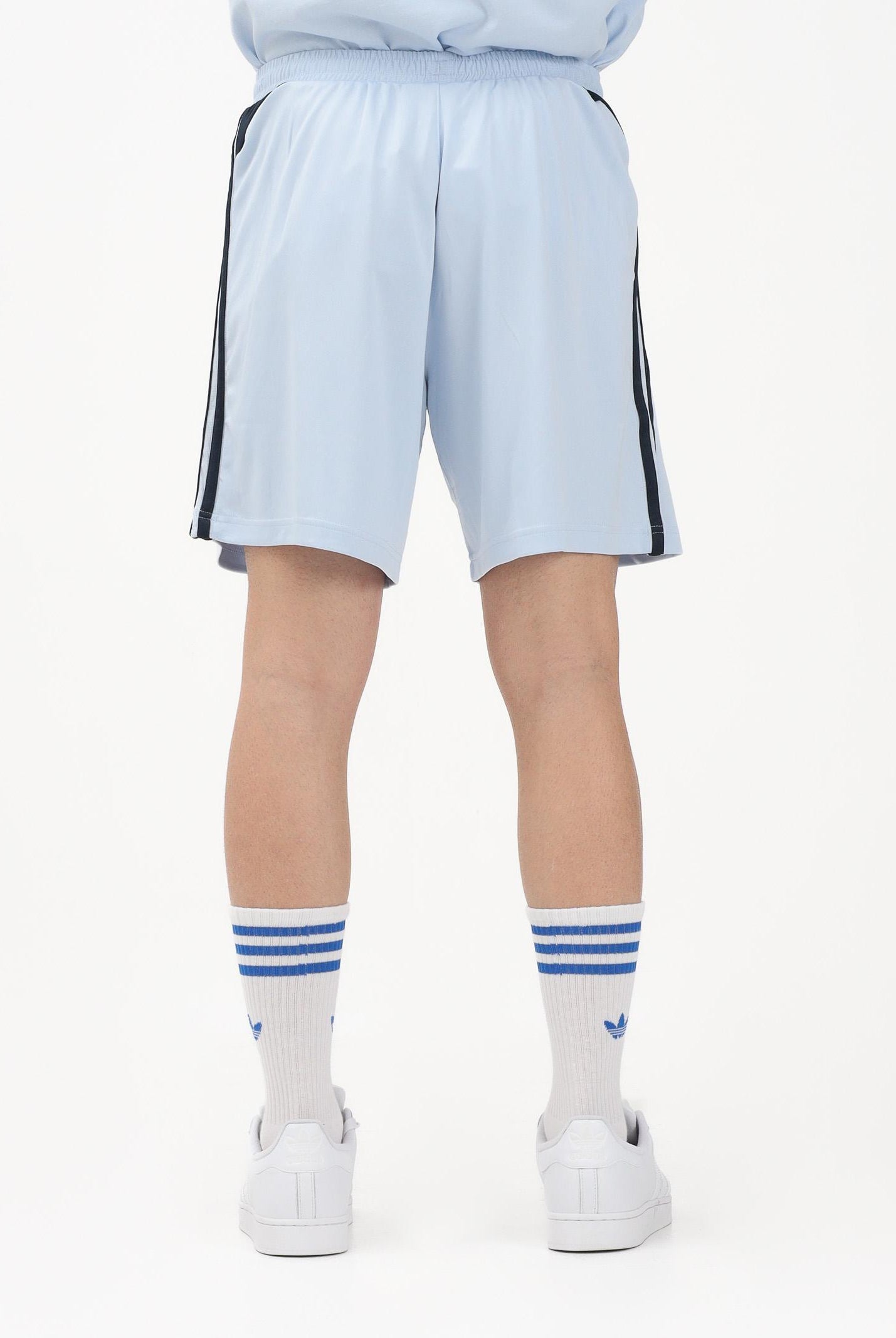 ADIDAS ORIGINALS Shorts sportivo TEAMGEIST ADICOLOR celeste da uomo KD5869 . ADIDAS ORIGINALS