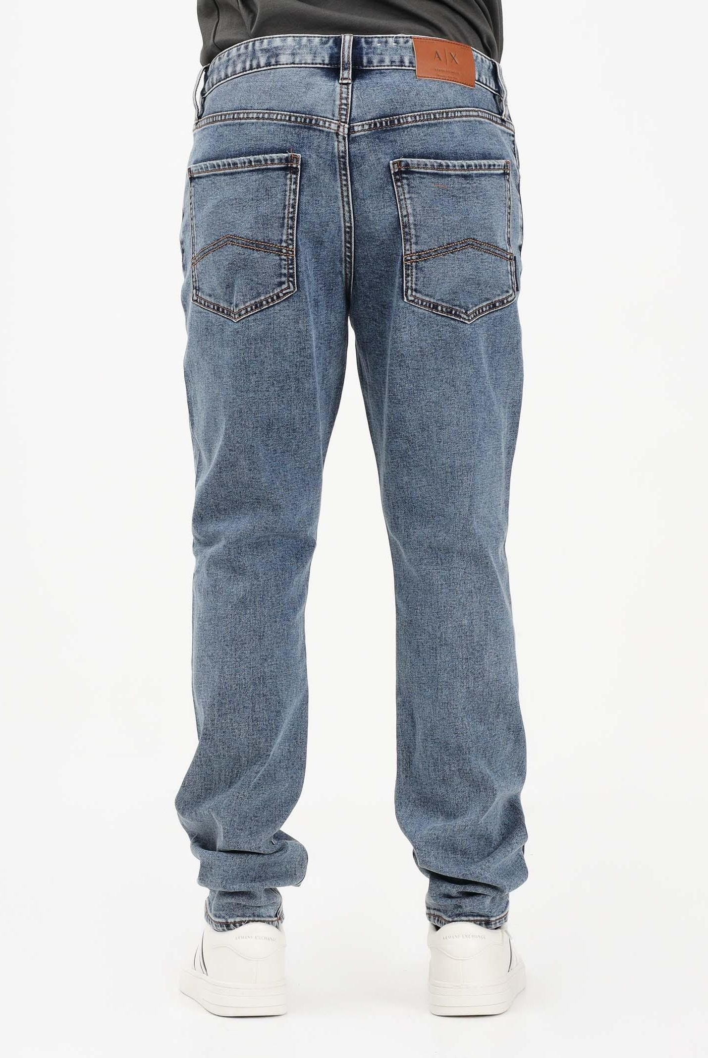 ARMANI EXCHANGE Jeans in denim chiaro da uomo XM000070AF24465 MB001 ARMANI EXCHANGE