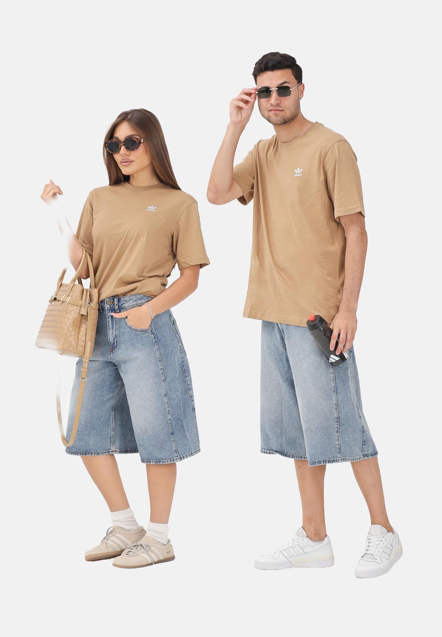 ADIDAS ORIGINALS shorts in denim Baggy Denim Shorts azzurro chiaro INDDNM denim chiaro da uomo e da donna KE0133 . ADIDAS ORIGINALS