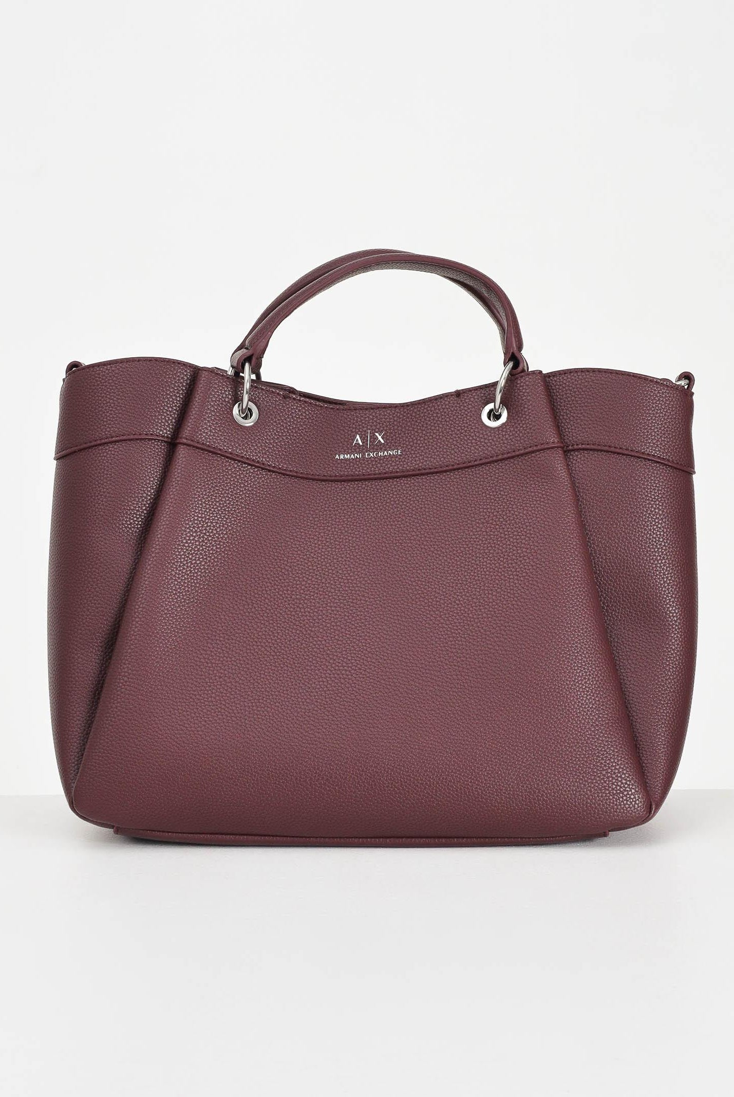 ARMANI EXCHANGE Shopper bordeaux da donna con logo 942910CC783 UA343 ARMANI EXCHANGE