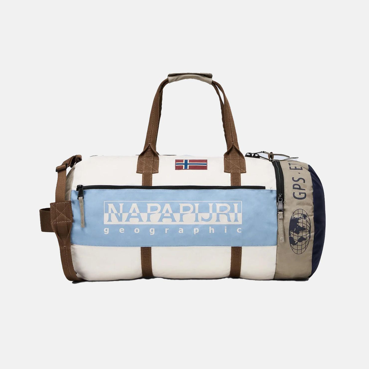 NAPAPIJRI Equator Duffel Bag Lt Cream for Men and Women